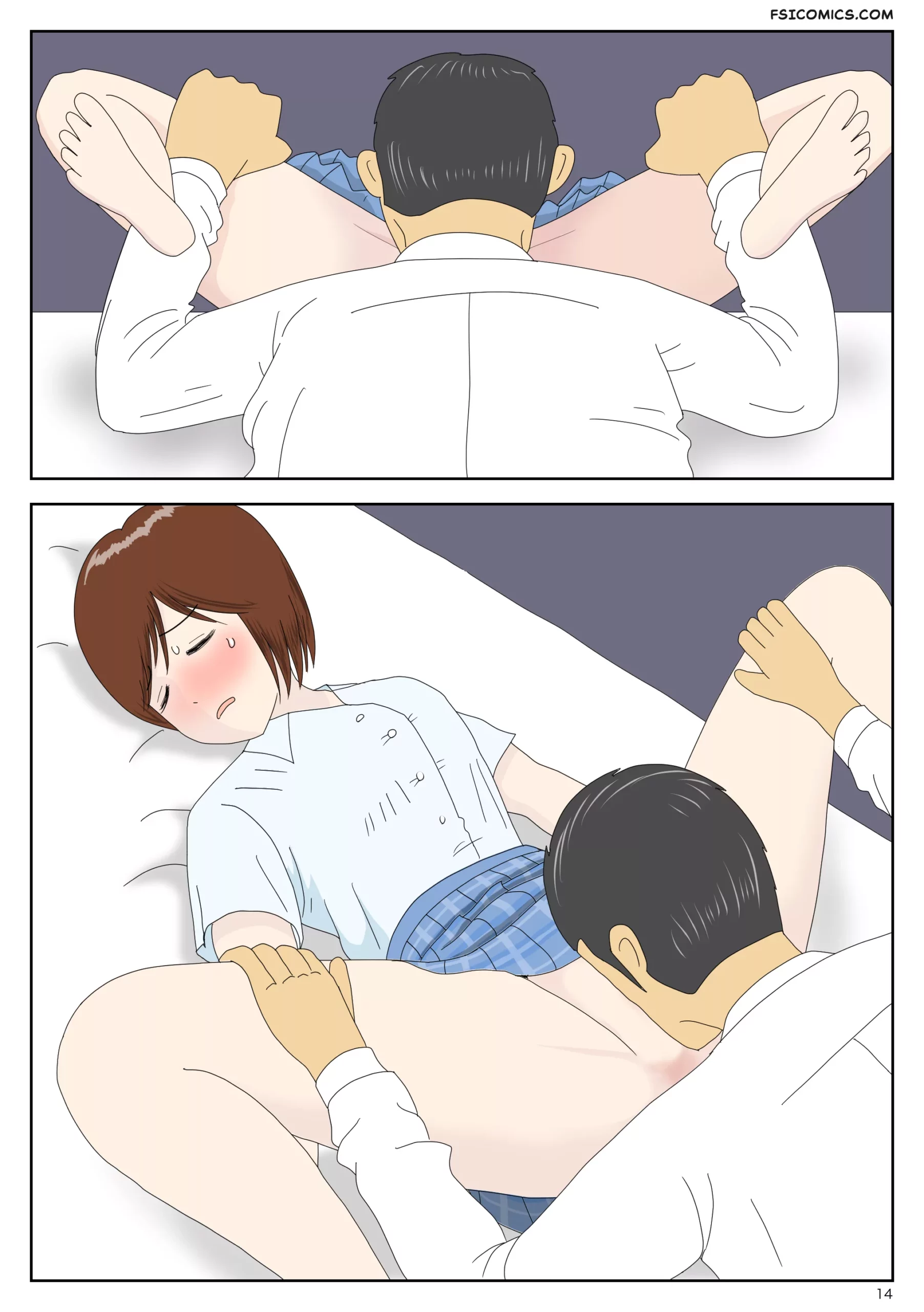 girl molested by father every morning mizuarai no kai 014 scaled - FSIComics girl molested by father every morning mizuarai no kai 014 scaled - FSIComics