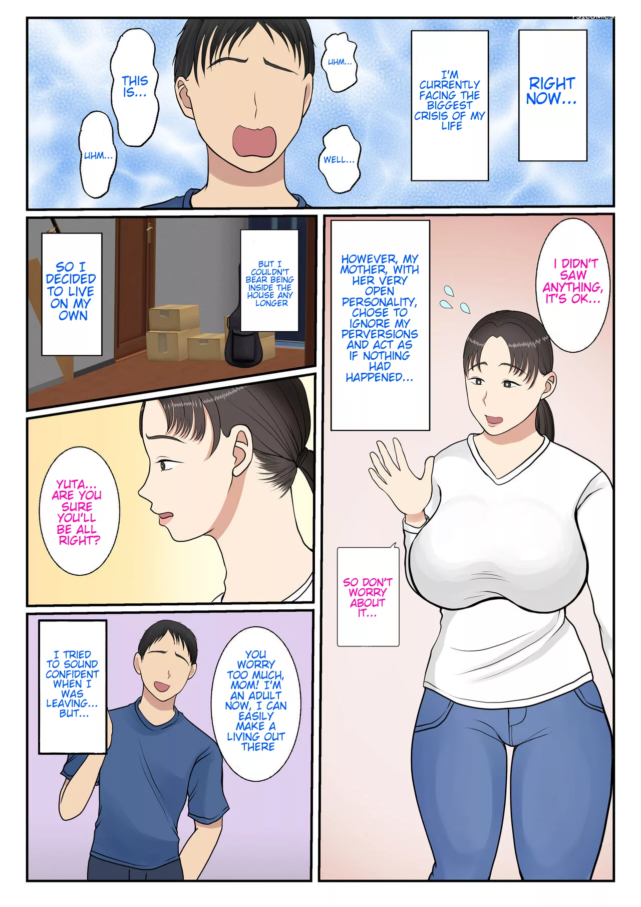 i called the house keeper and my mother came benii kenkyuujo 004 - FSIComics