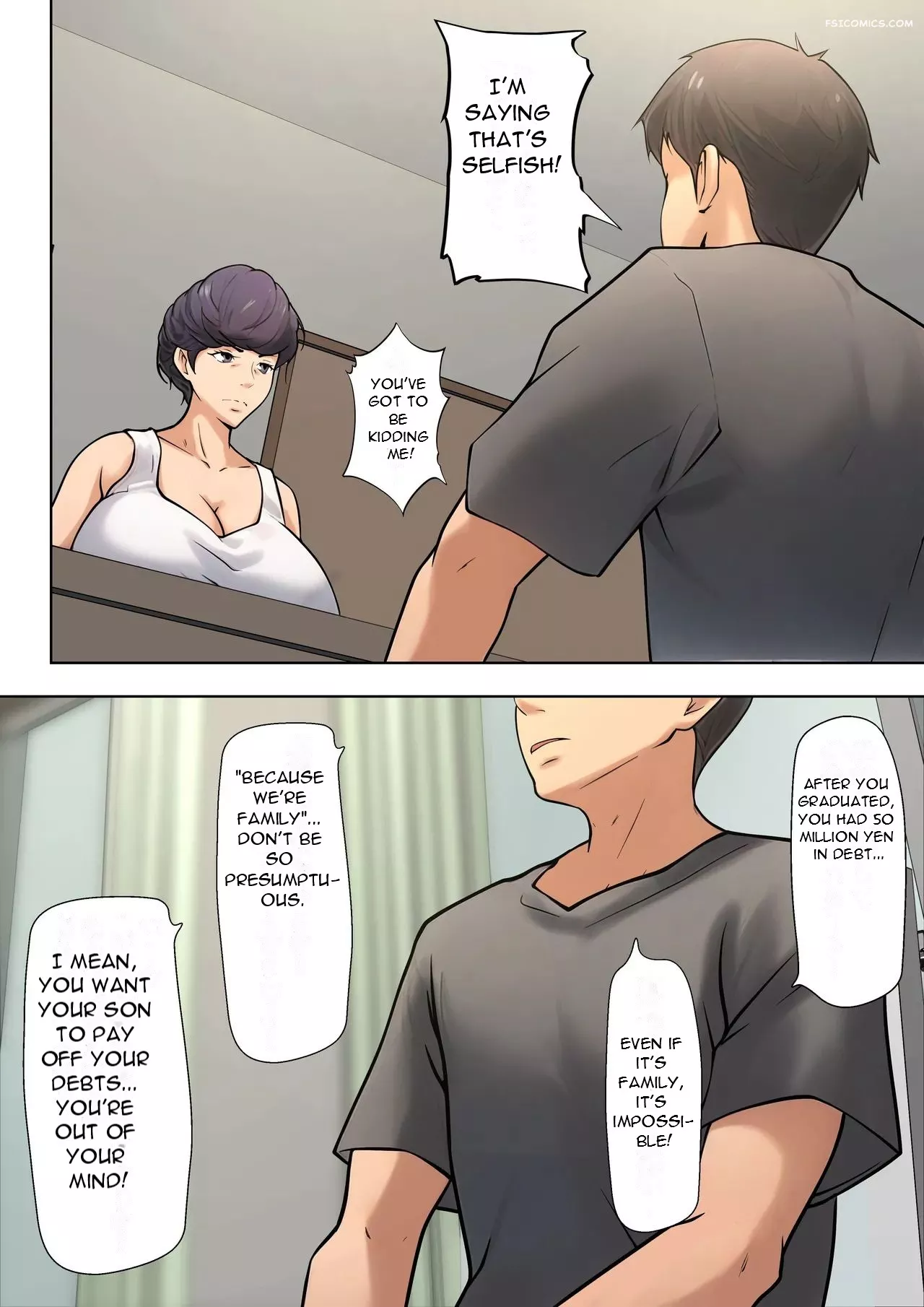 i have no choice but to have sex with my mother chapter 1 shimipan 014 - FSIComics