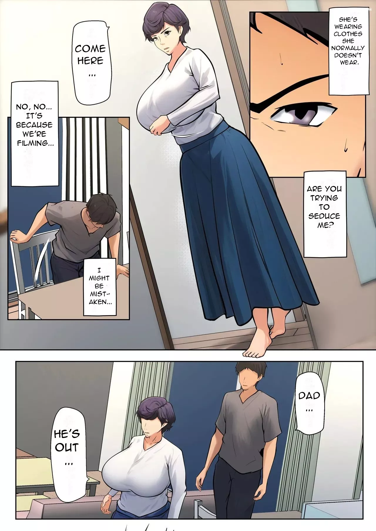 i have no choice but to have sex with my mother chapter 1 shimipan 032 - FSIComics