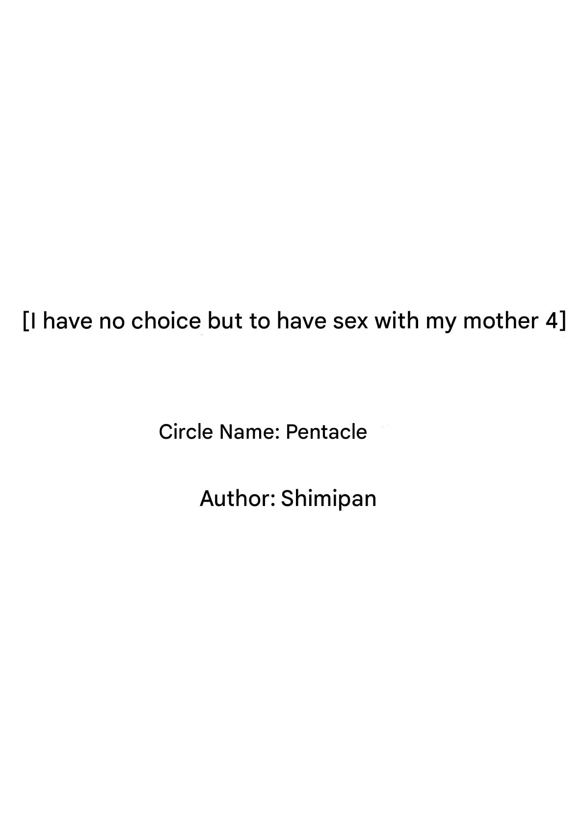 i have no choice but to have sex with my mother chapter 4 shimipan 035 - FSIComics