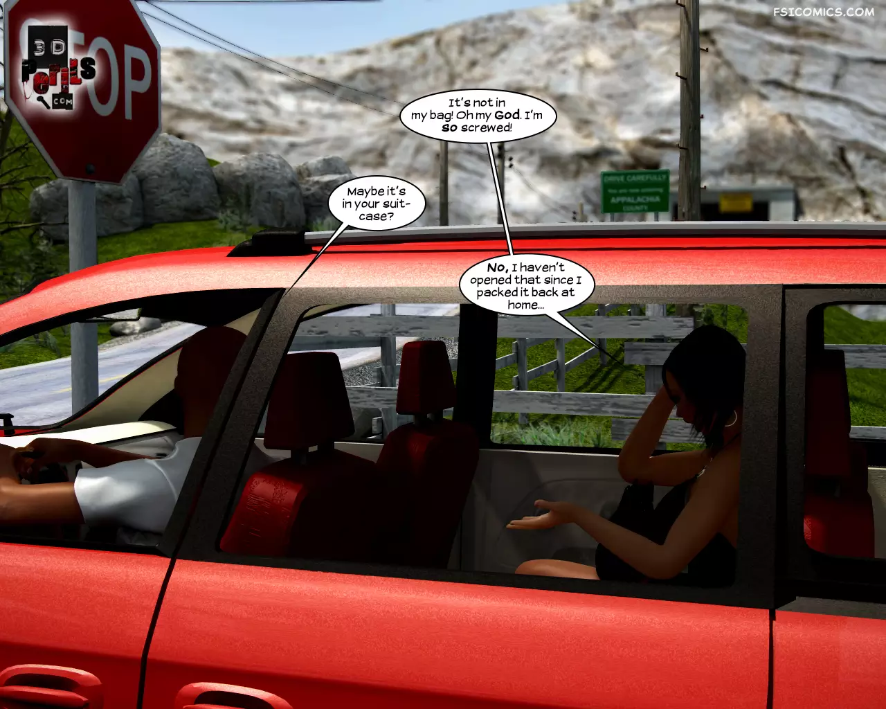 kalevra the abduction chapter 1 3D perils FSIComics.com 11 - FSIComics