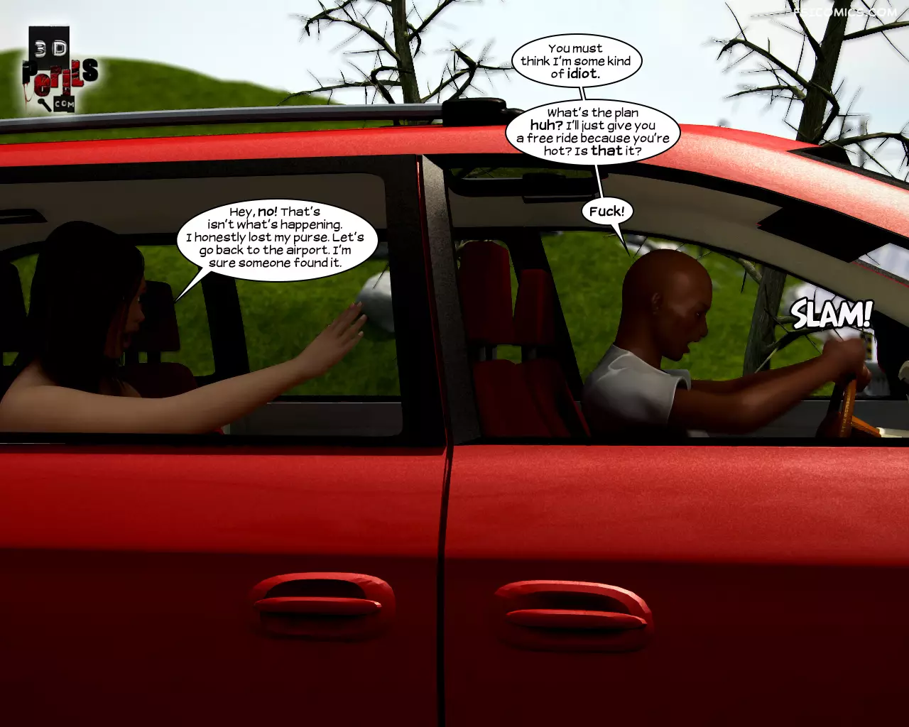kalevra the abduction chapter 1 3D perils FSIComics.com 12 - FSIComics