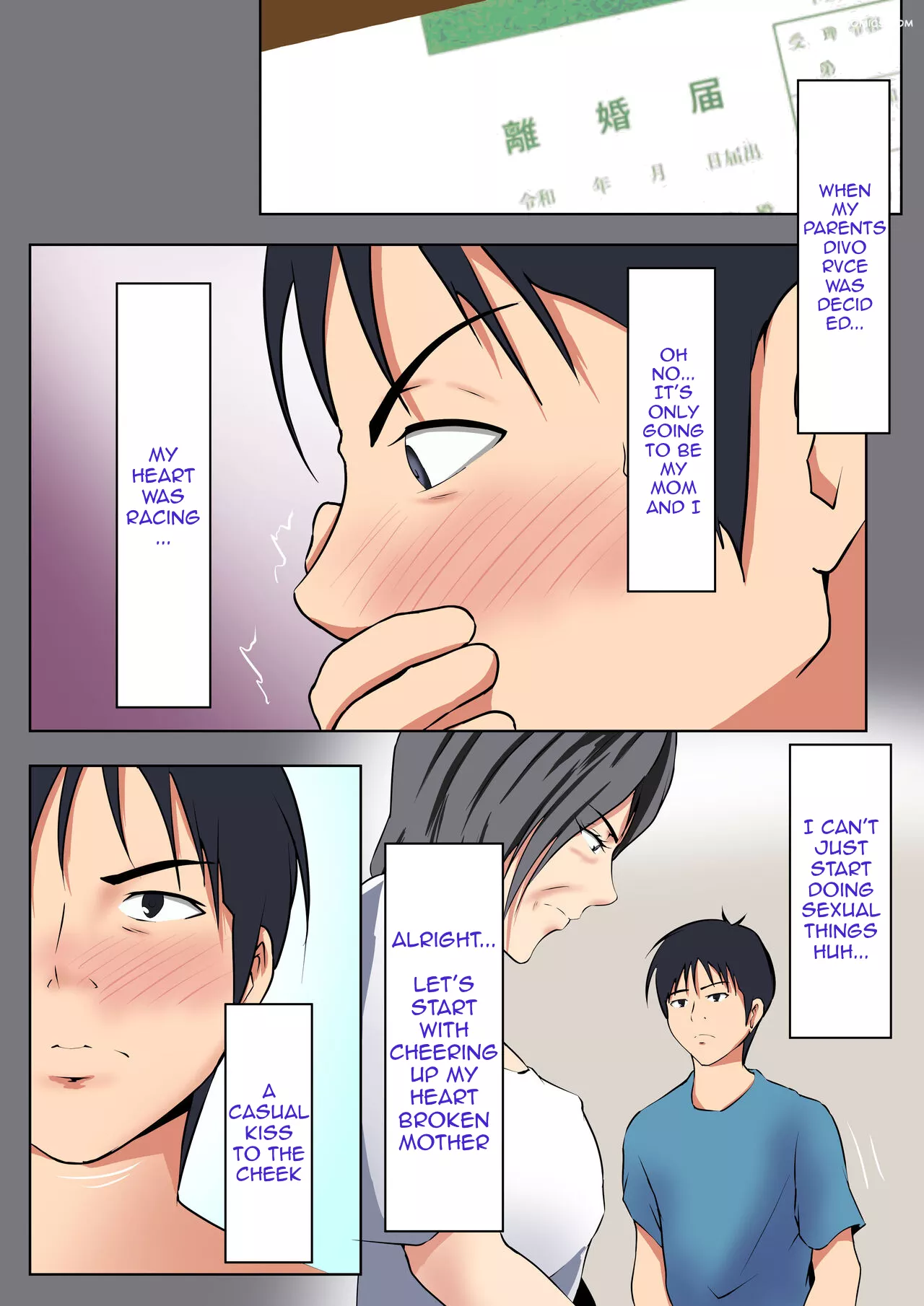 late life divorce mother and son living together shimipan 005 - FSIComics
