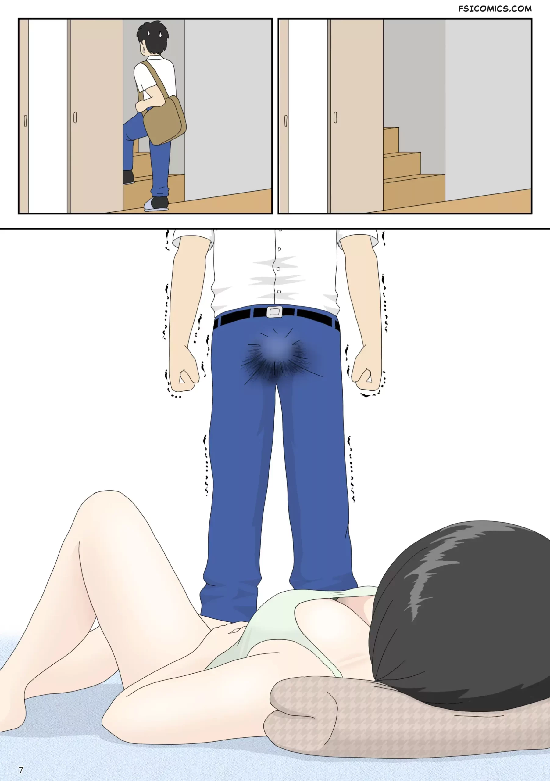 masturbating to mom chapter 2 beside her husband mizuarai no kai 007 scaled - FSIComics