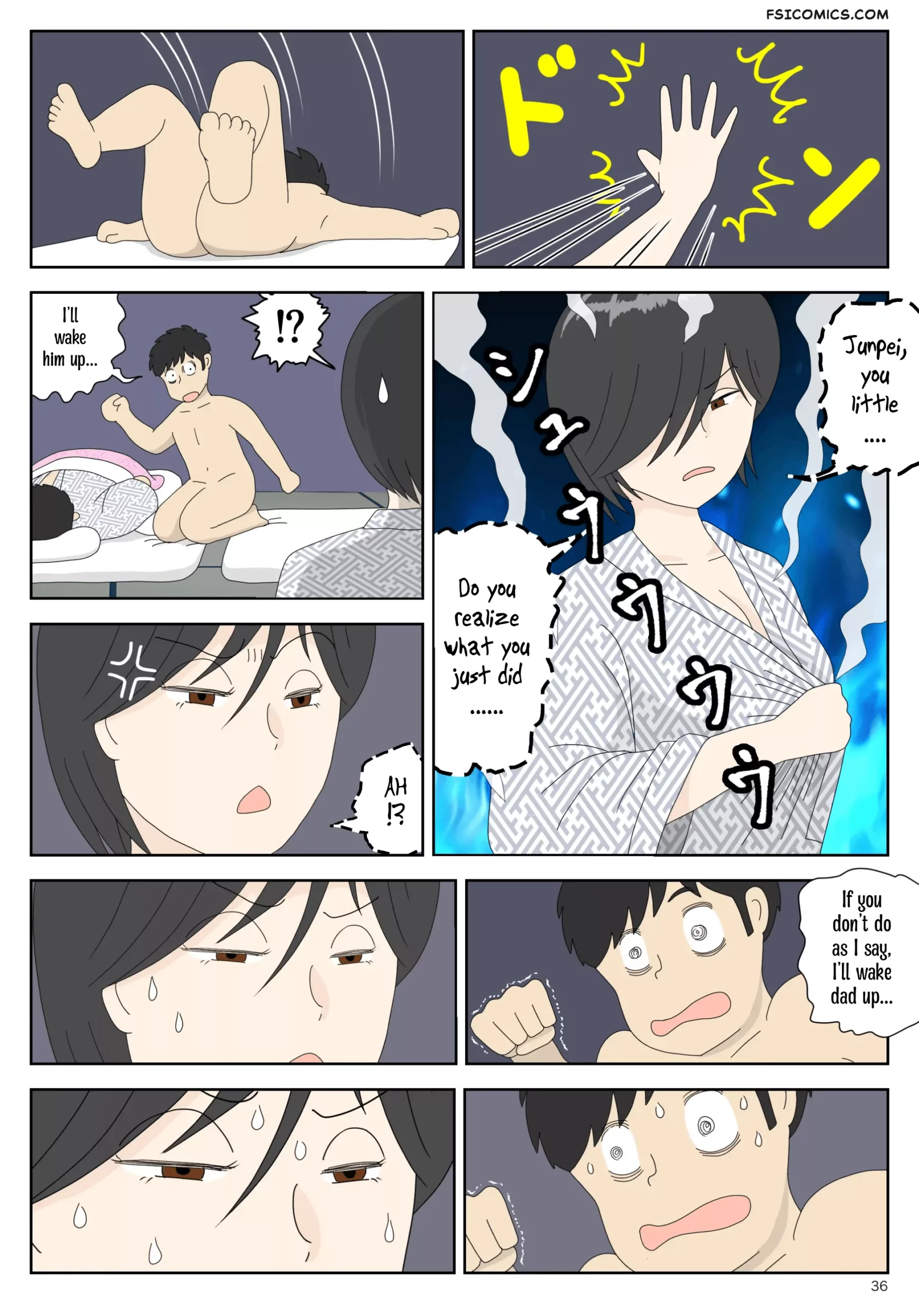 masturbating to mom chapter 2 beside her husband mizuarai no kai 036 scaled - FSIComics