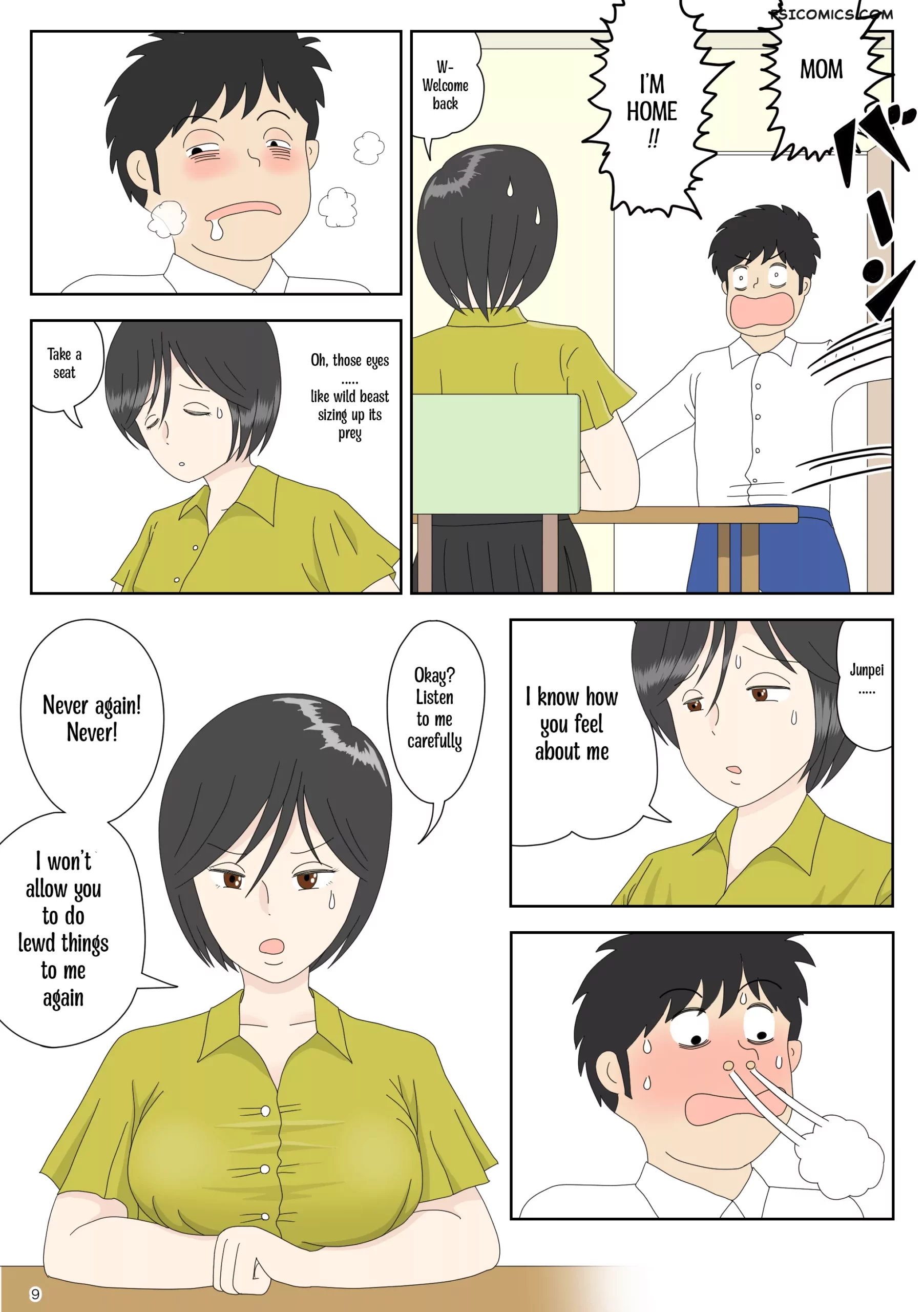 masturbating to mom chapter 3 driven to the high of pleasure mizuarai no kai 009 scaled - FSIComics