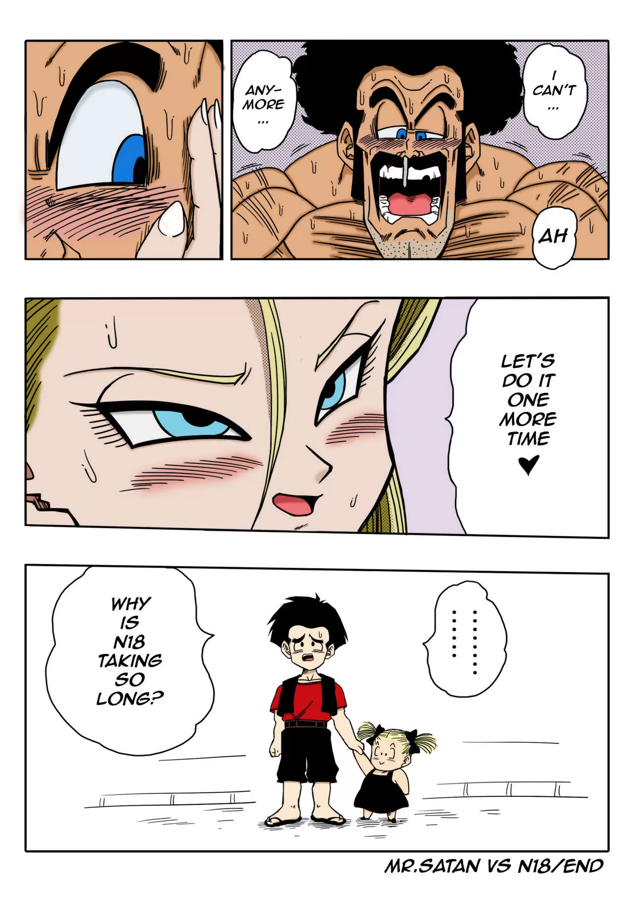 mr satan vs android 18 dragon ball z yamamoto 014 - FSIComics mr satan vs android 18 dragon ball z yamamoto 014 - FSIComics