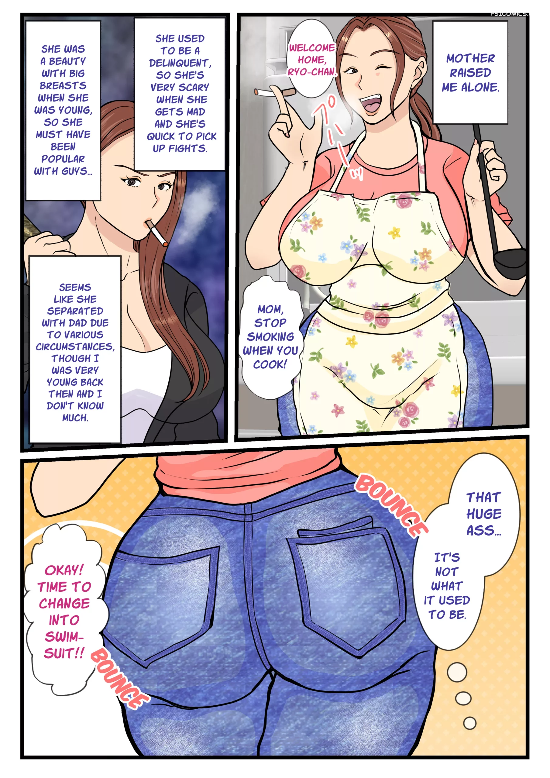 my former delinquent mother turning into a woman on a deserted island chapter 1 benii kenkyuujo 005 scaled - FSIComics my former delinquent mother turning into a woman on a deserted island chapter 1 benii kenkyuujo 005 scaled - FSIComics