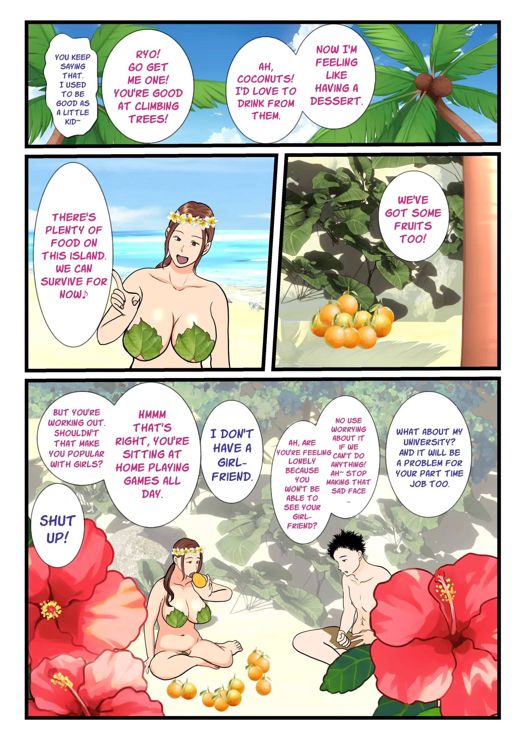 my former delinquent mother turning into a woman on a deserted island chapter 1 benii kenkyuujo 014 scaled - FSIComics my former delinquent mother turning into a woman on a deserted island chapter 1 benii kenkyuujo 014 scaled - FSIComics