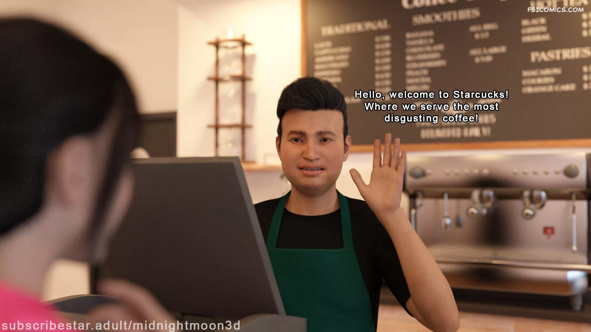 starcucks chapter 1 midnightmoon3d 004 - FSIComics starcucks chapter 1 midnightmoon3d 004 - FSIComics