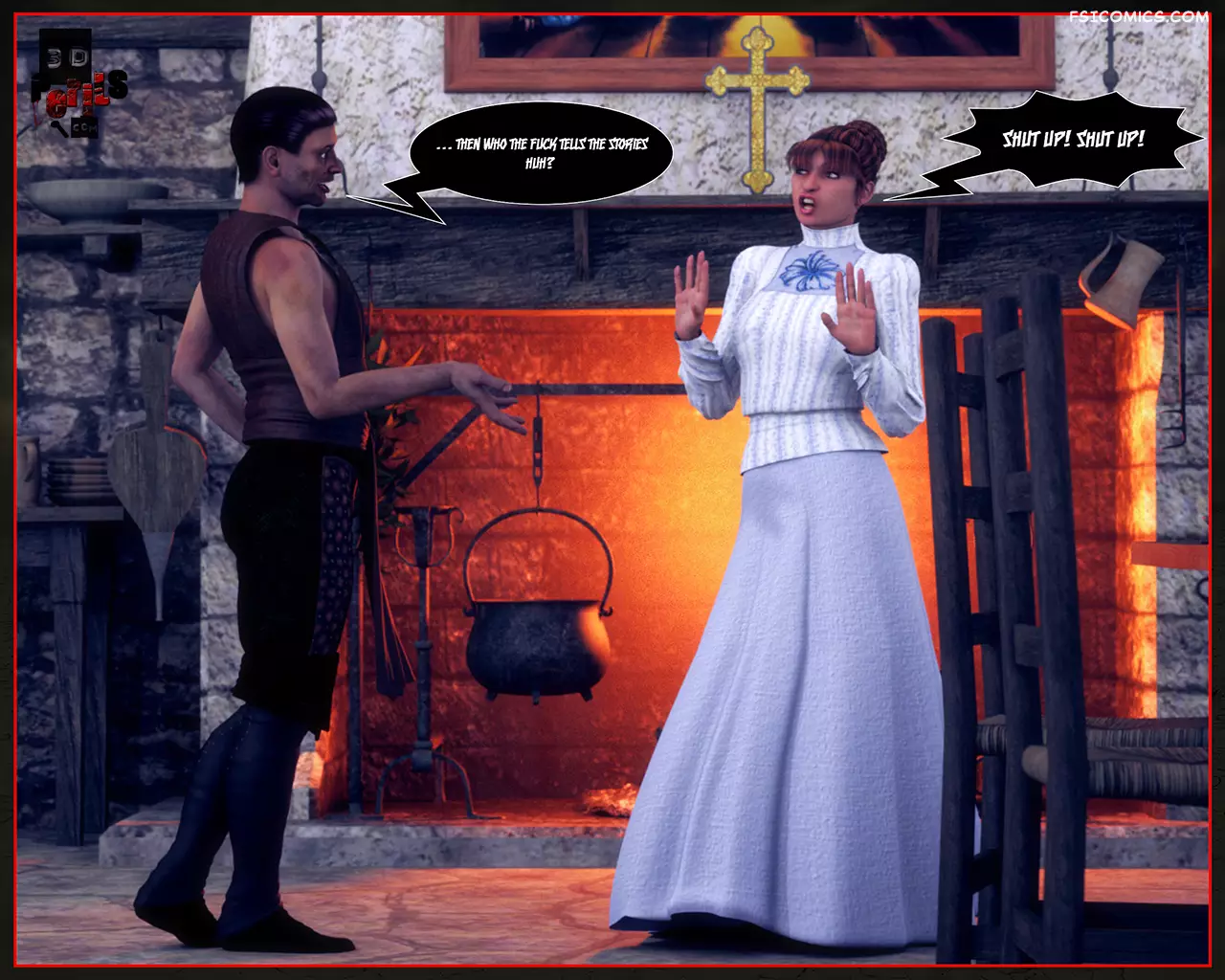 the legend of alucardia chapter 1 3D perils FSIComics.com 22 - FSIComics