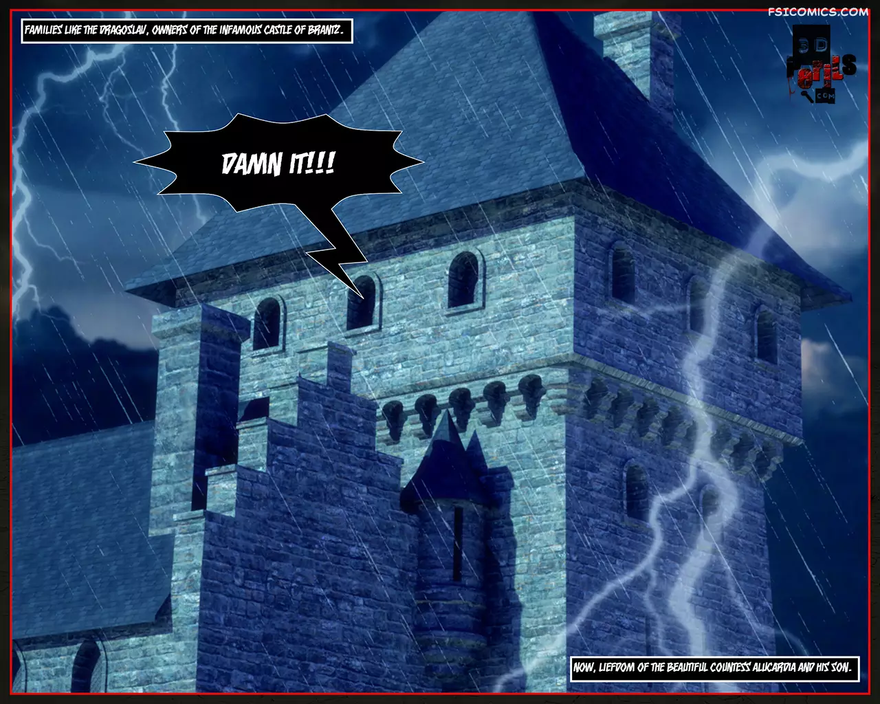the legend of alucardia chapter 1 3D perils FSIComics.com 3 - FSIComics