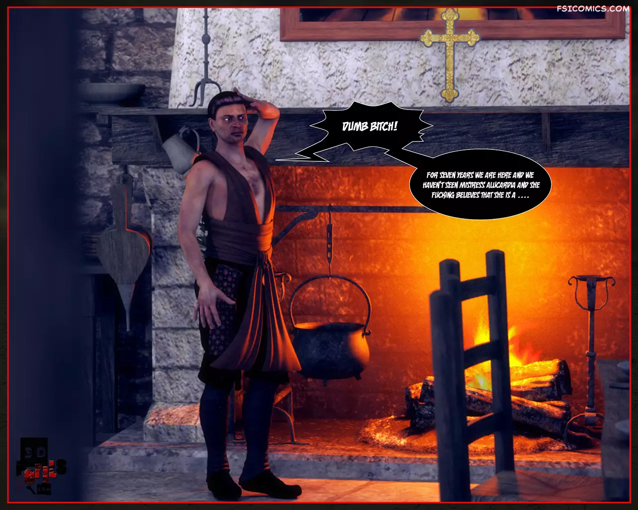 the legend of alucardia chapter 1 3D perils FSIComics.com 33 - FSIComics