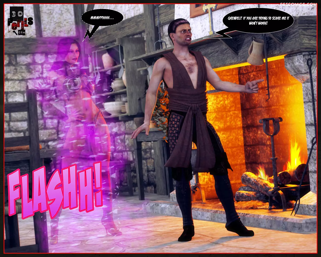 the legend of alucardia chapter 1 3D perils FSIComics.com 36 - FSIComics