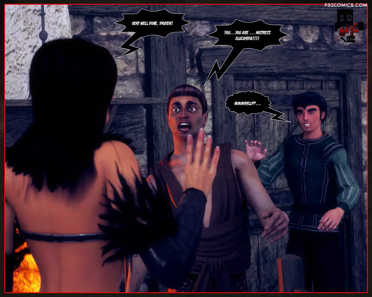 the legend of alucardia chapter 1 3D perils FSIComics.com 40 - FSIComics