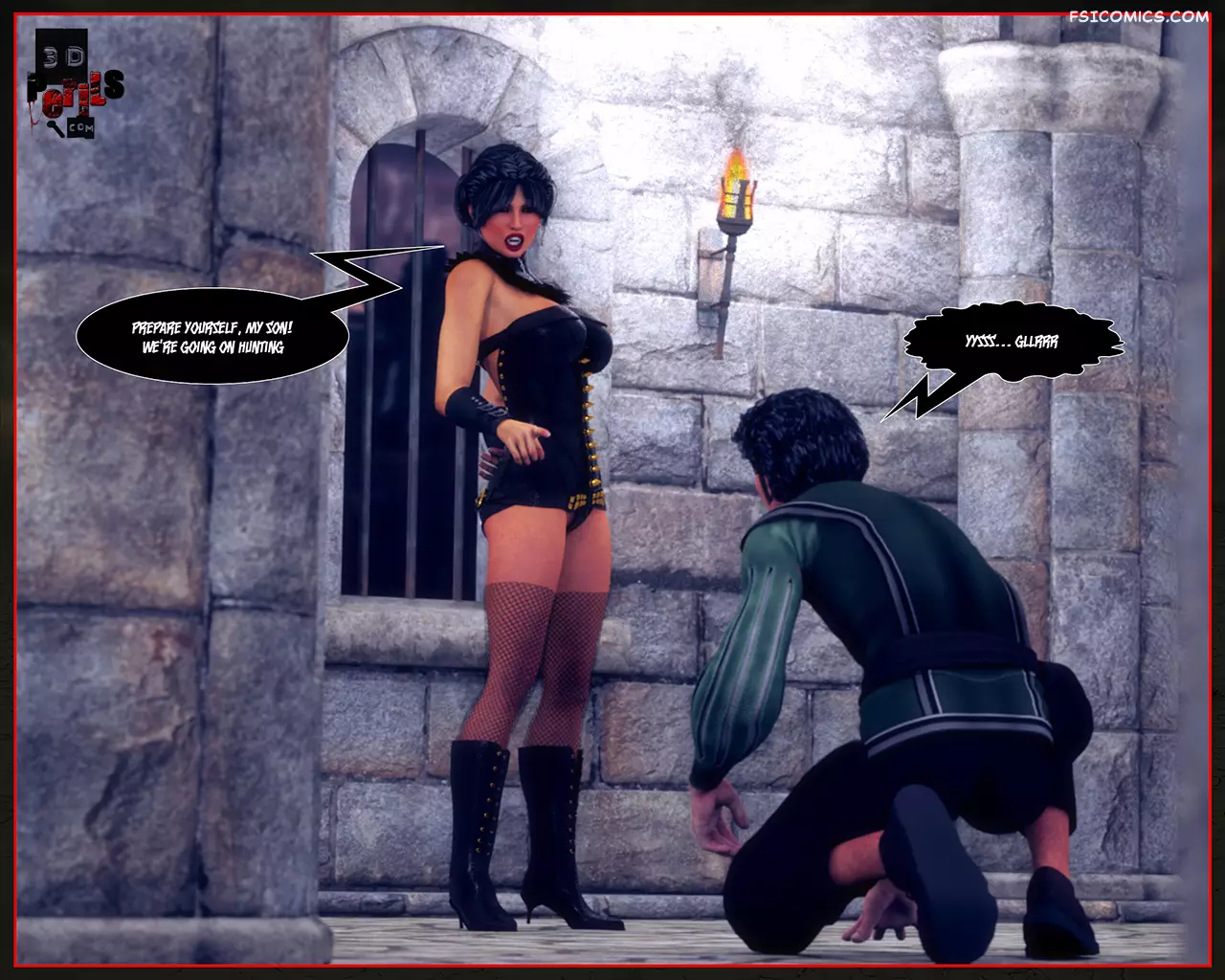 the legend of alucardia chapter 1 3D perils FSIComics.com 8 - FSIComics