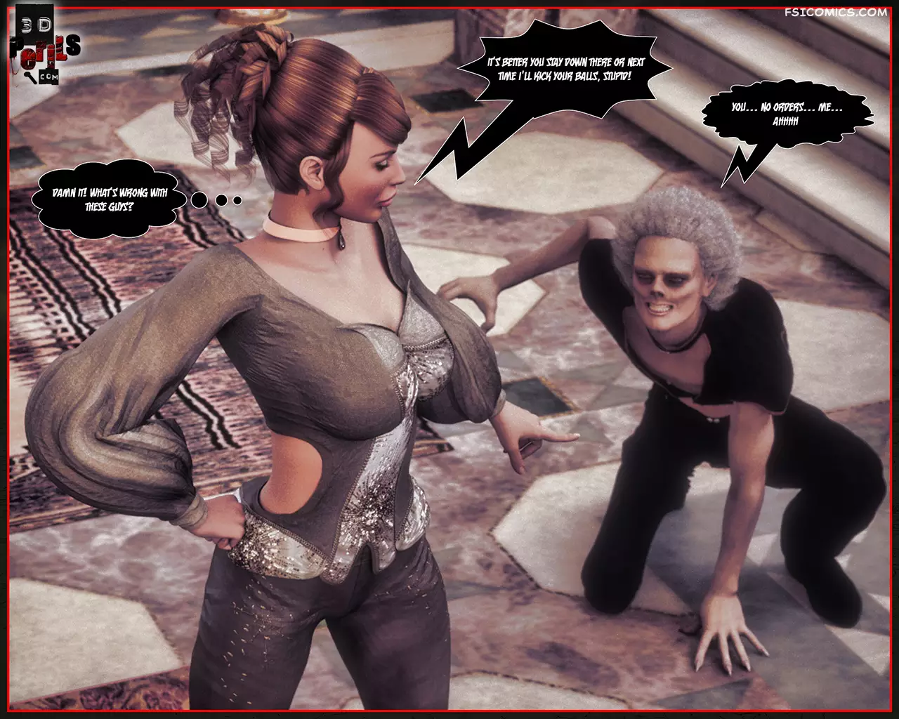 the legend of alucardia chapter 6 3D perils FSIComics.com 12 - FSIComics