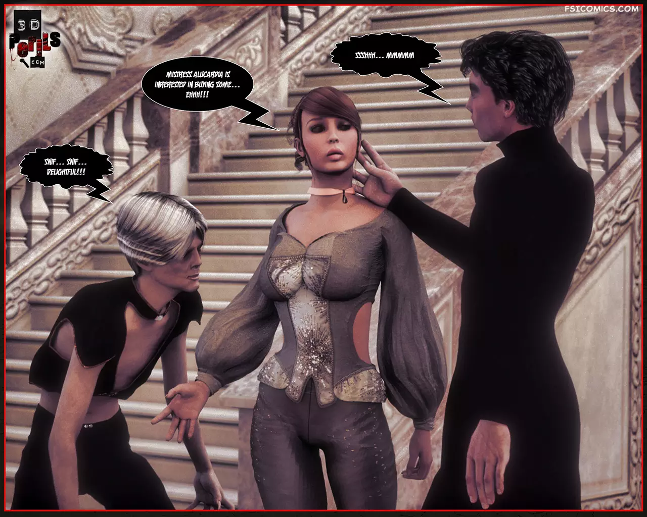 the legend of alucardia chapter 6 3D perils FSIComics.com 6 - FSIComics