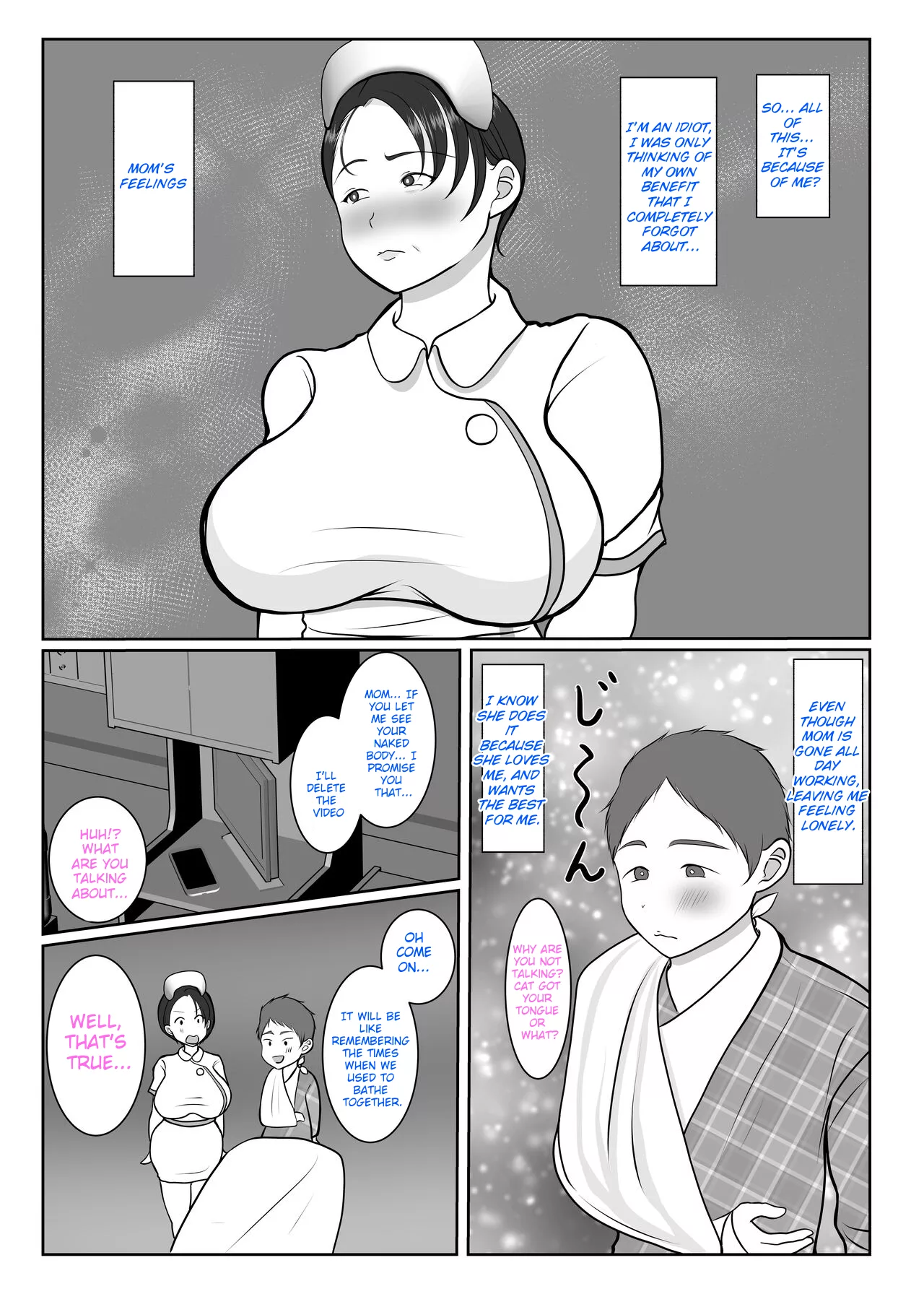 the story of how my stubborn nurse mother became my girlfriend benii kenkyuujo 024 - FSIComics
