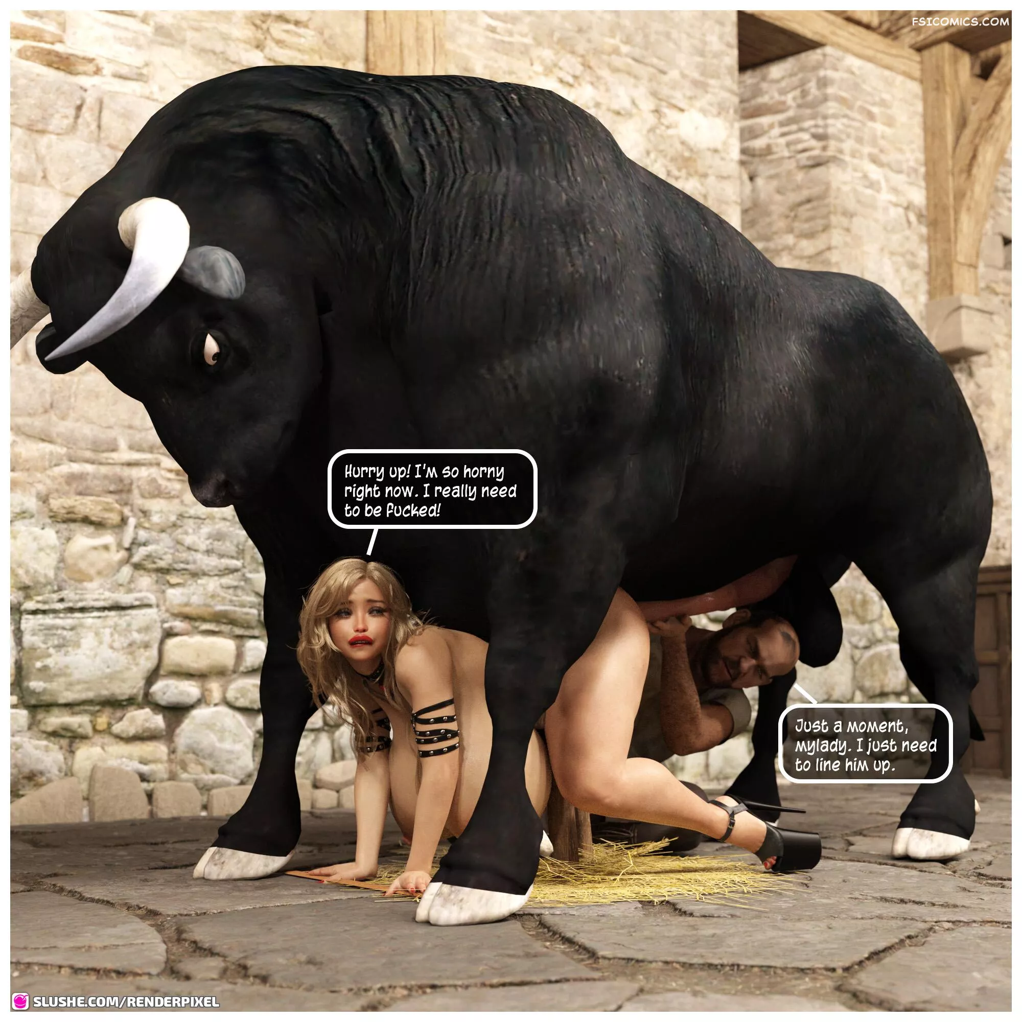 the widow maria renderpixel 061 - FSIComics