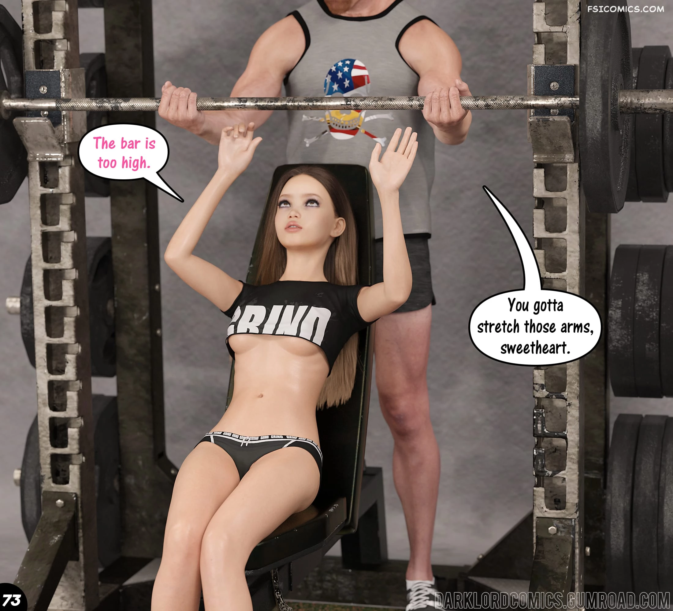 Natashas Gym Workout chapter 2 darkLord 3d fsicomics.com 74 - FSIComics Natashas Gym Workout chapter 2 darkLord 3d fsicomics.com 74 - FSIComics
