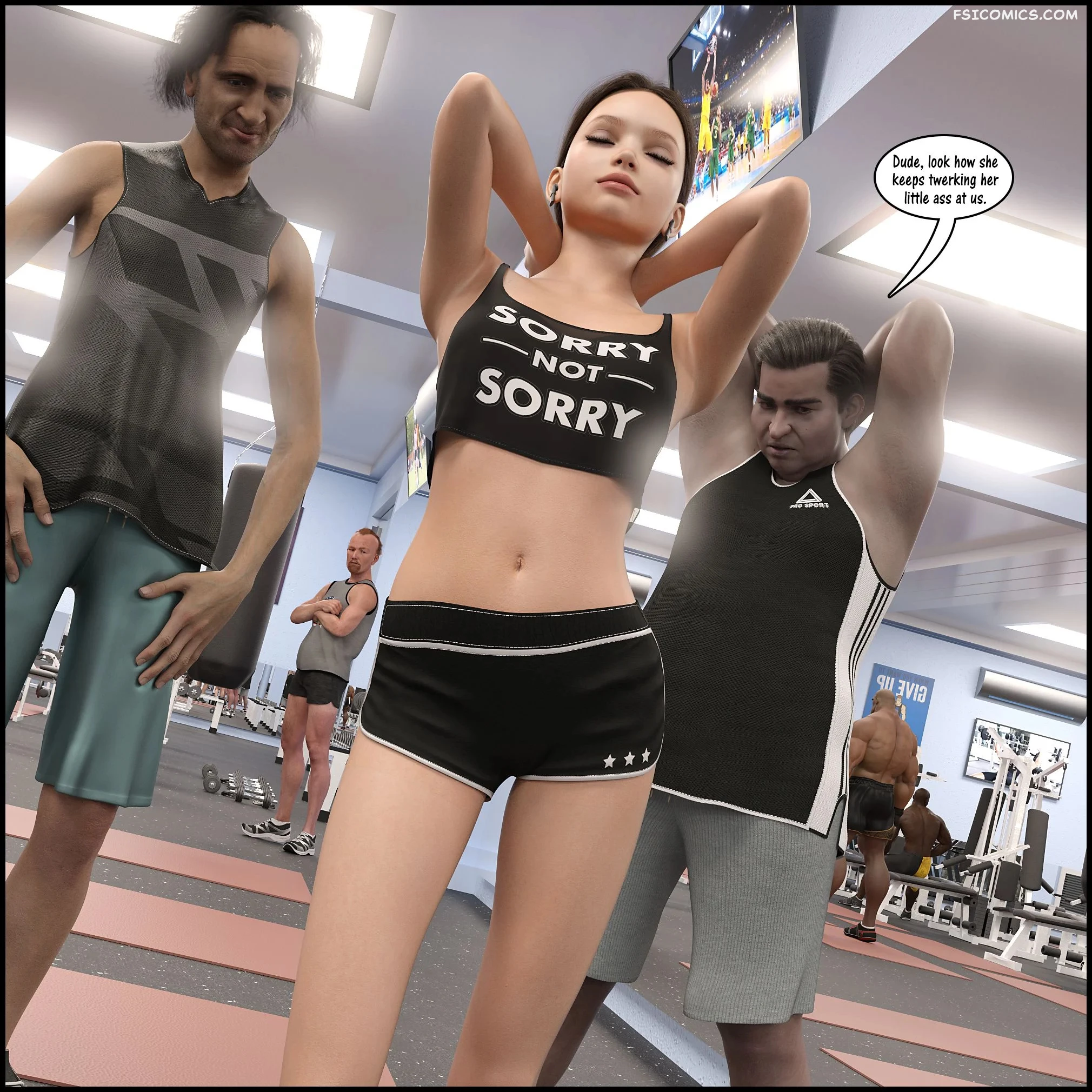 Natashas Workout chapter 1 darkLord 3d fsicomics.com 5 - FSIComics Natashas Workout chapter 1 darkLord 3d fsicomics.com 5 - FSIComics