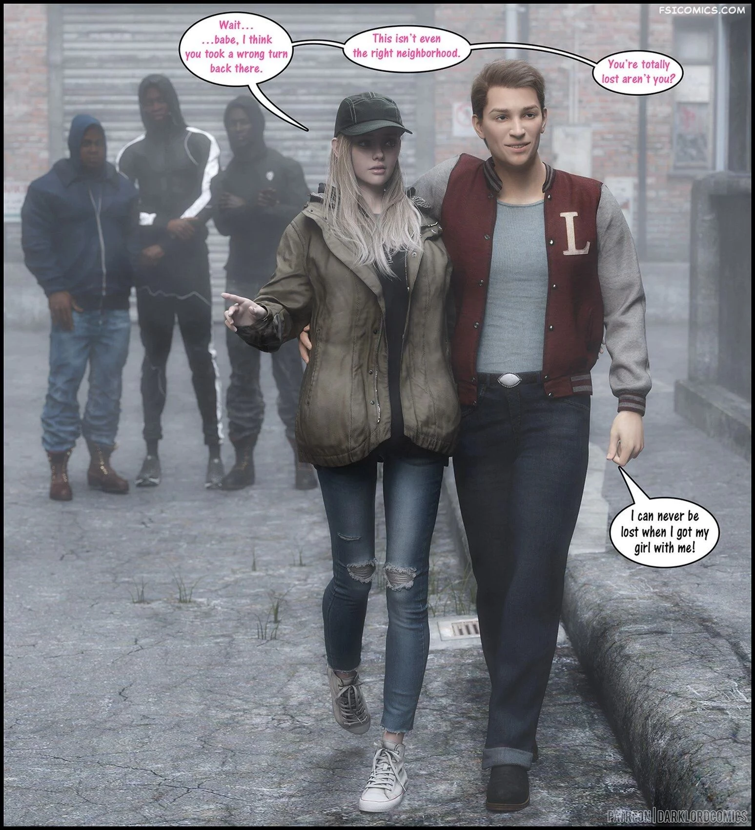 Rose In The Hood chapter 1 darkLord 3d fsicomics.com 1 - FSIComics