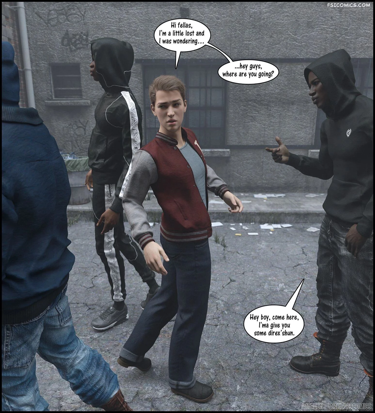 Rose In The Hood chapter 1 darkLord 3d fsicomics.com 3 - FSIComics Rose In The Hood chapter 1 darkLord 3d fsicomics.com 3 - FSIComics