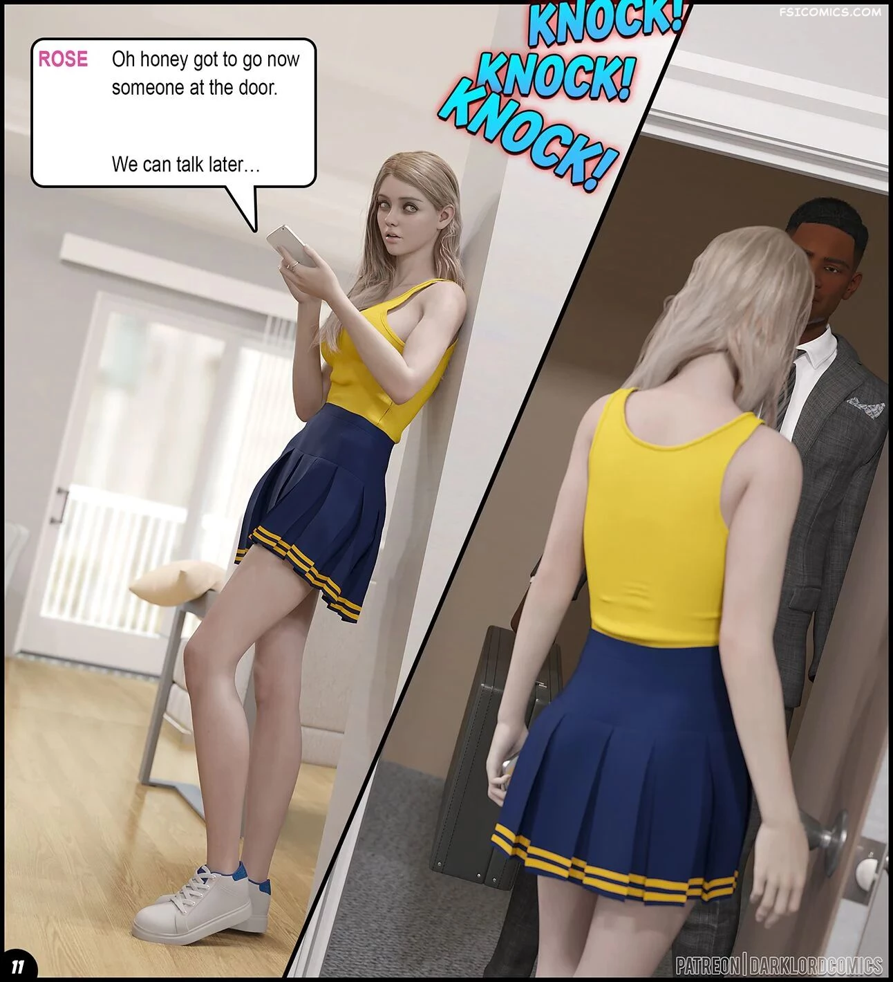 Rose In The Hood chapter 3 The Adventure of Rose darkLord 3d fsicomics.com 12 - FSIComics