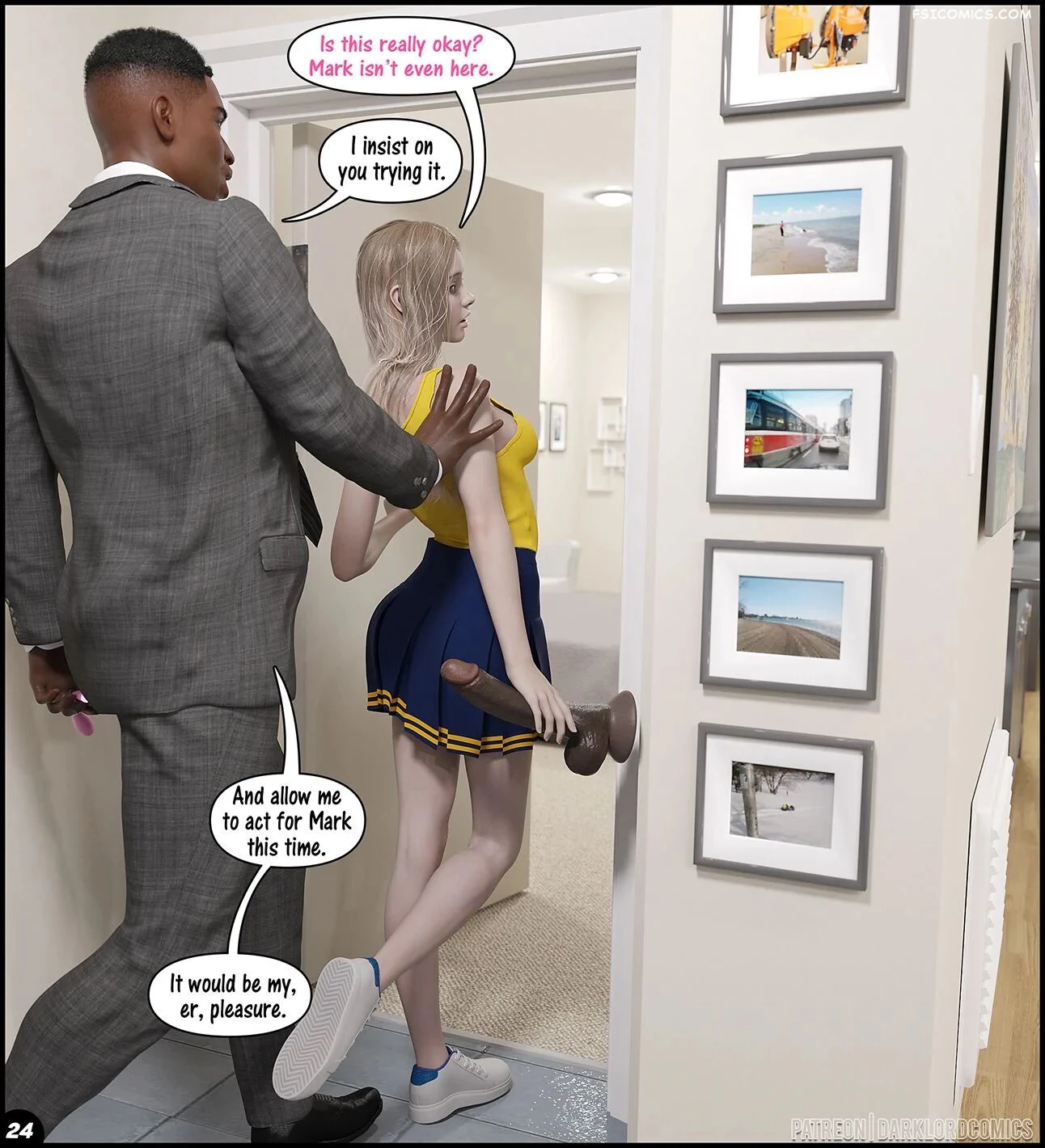 Rose In The Hood chapter 3 The Adventure of Rose darkLord 3d fsicomics.com 25 - FSIComics