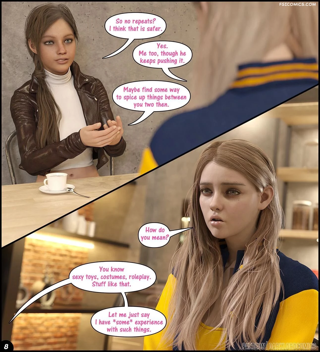 Rose In The Hood chapter 3 The Adventure of Rose darkLord 3d fsicomics.com 9 - FSIComics