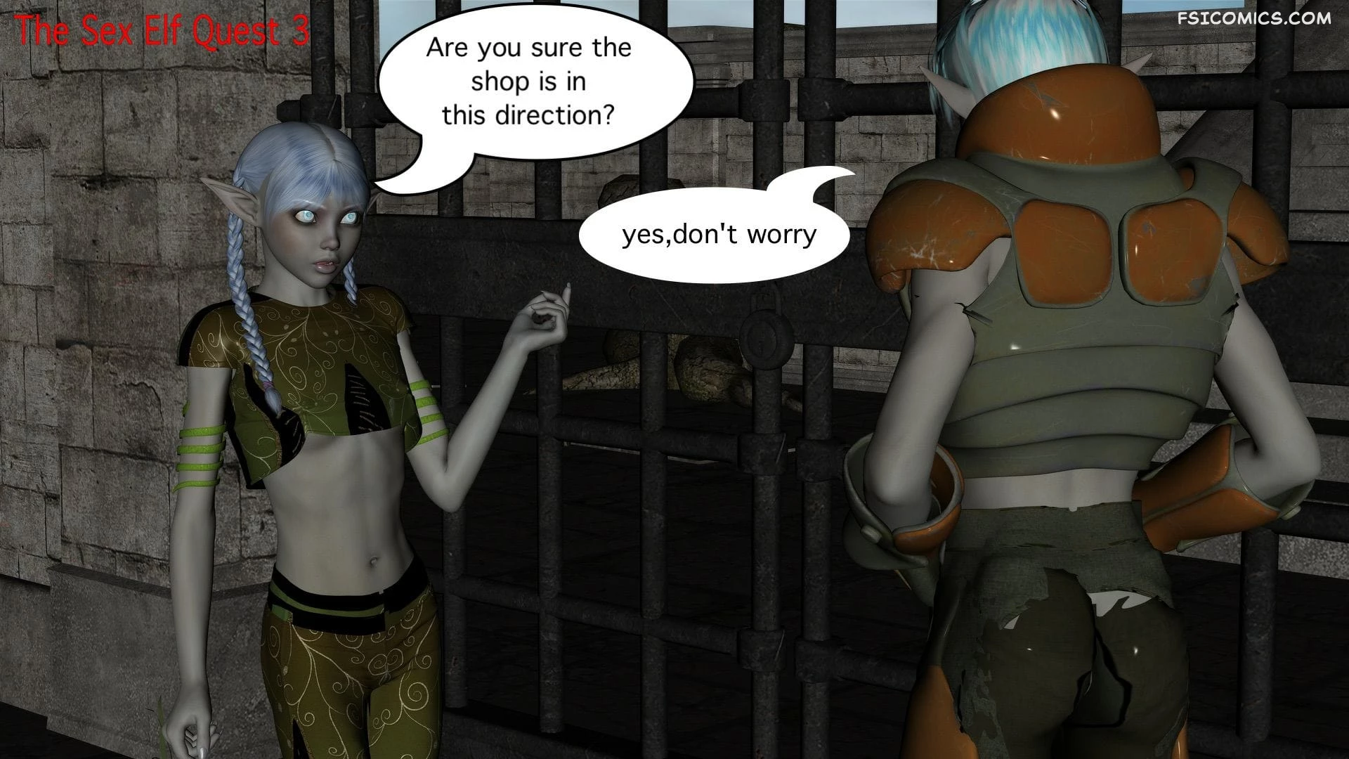 Sex Elf Quest chapter 3 vger fsicomics.com 1 - FSIComics Sex Elf Quest Chapter 3 – VGer