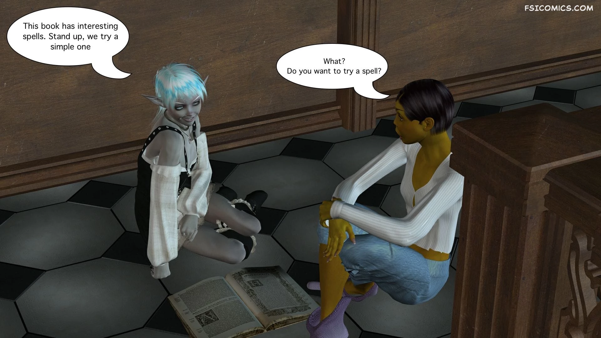 Sex Elf Quest chapter 4 vger fsicomics.com 26 - FSIComics Sex Elf Quest chapter 4 vger fsicomics.com 26 - FSIComics