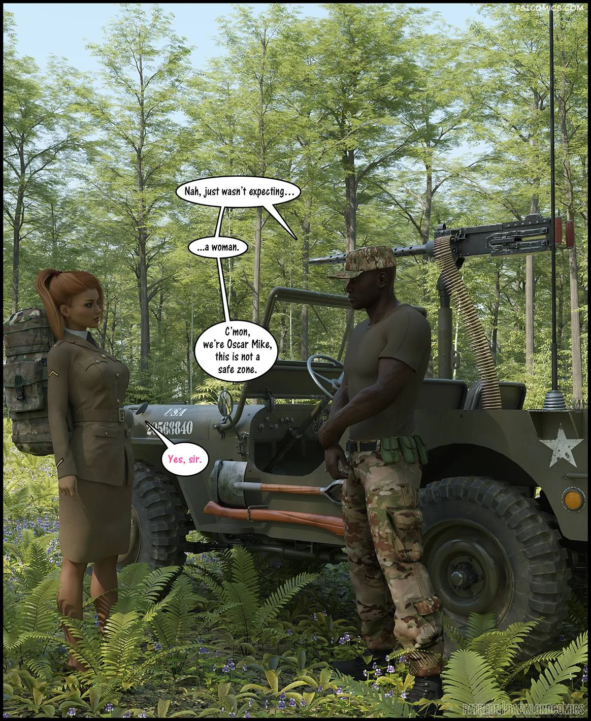 Together In The Army Now chapter 1 darkLord 3d fsicomics.com 9 - FSIComics Together In The Army Now chapter 1 darkLord 3d fsicomics.com 9 - FSIComics