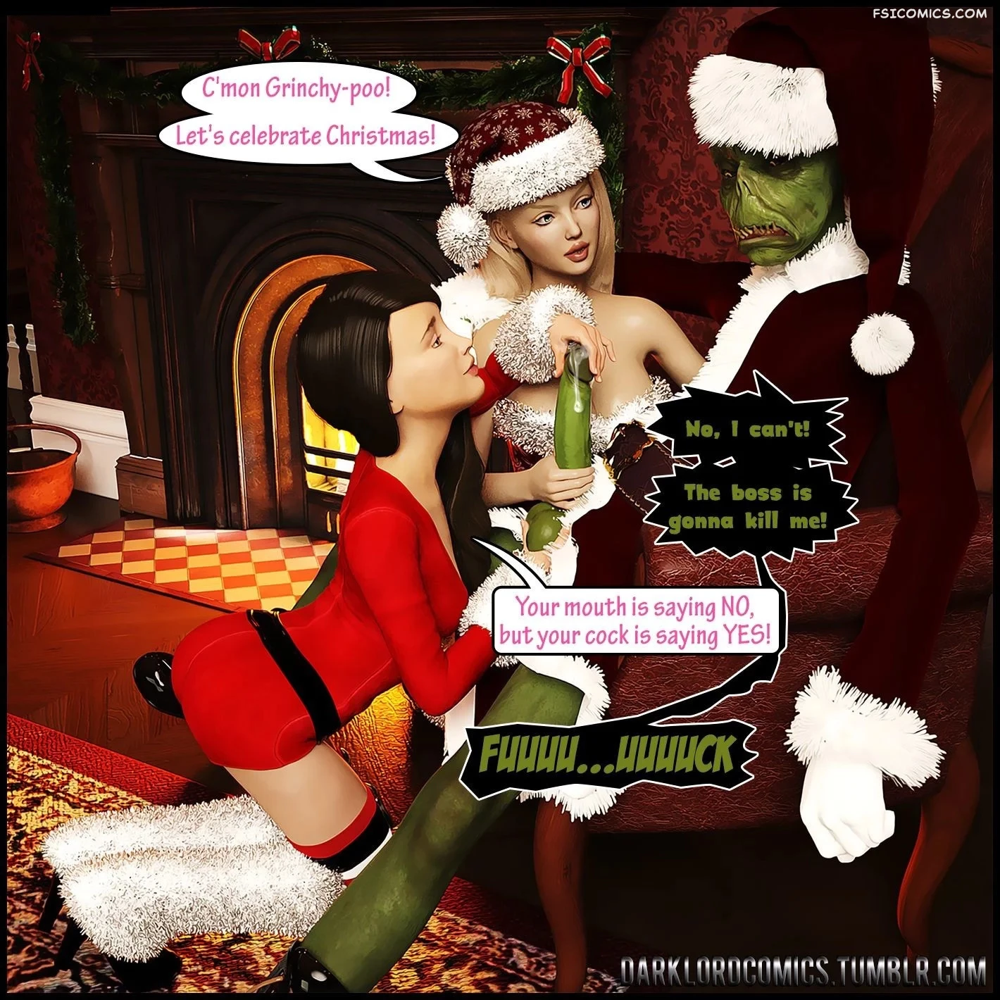 Xmas Grinch 2016 darkLord 3d fsicomics.com 3 - FSIComics Xmas Grinch 2016 darkLord 3d fsicomics.com 3 - FSIComics
