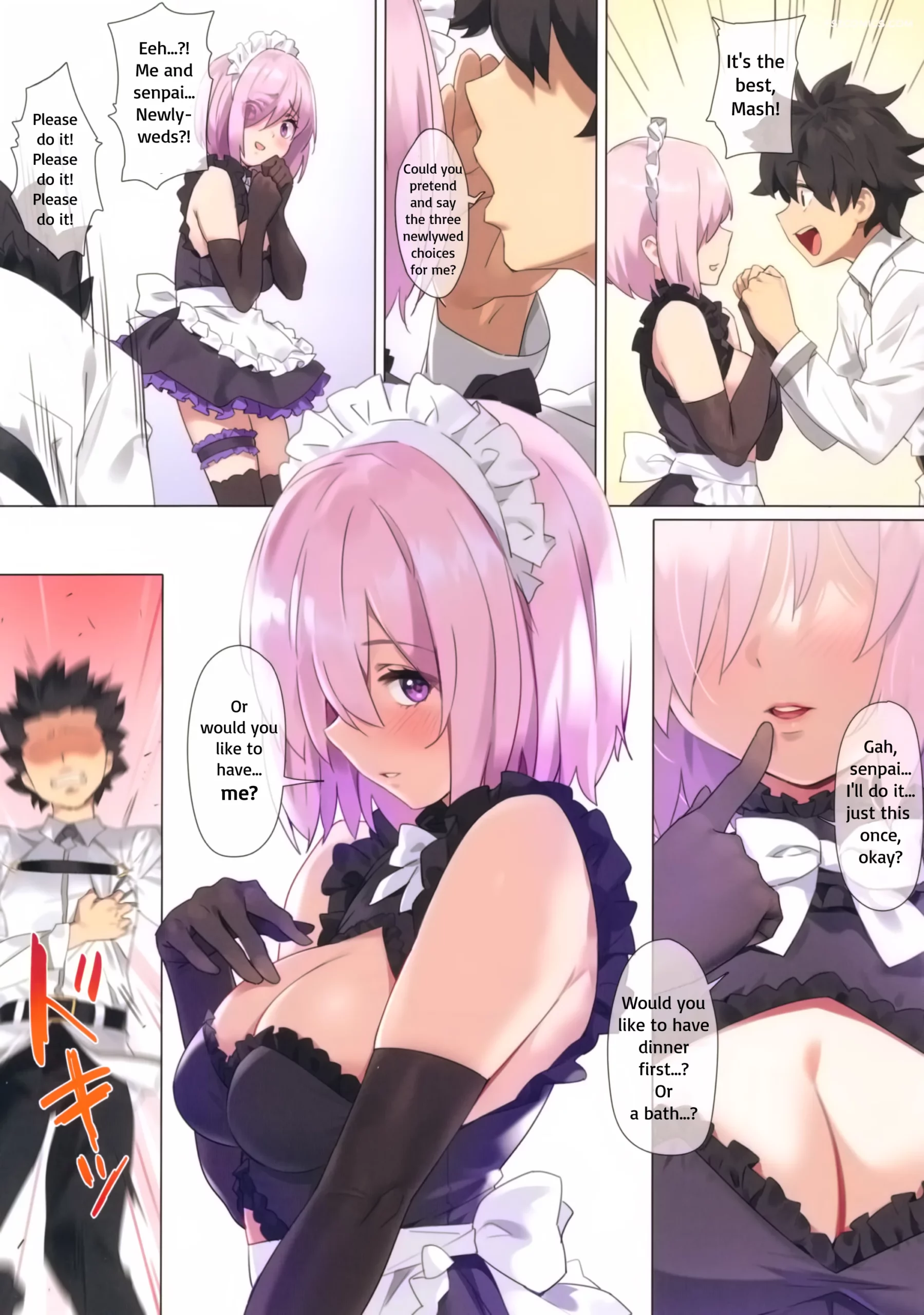 chaldea maid mash fate grand order orangemaru 026 scaled - FSIComics