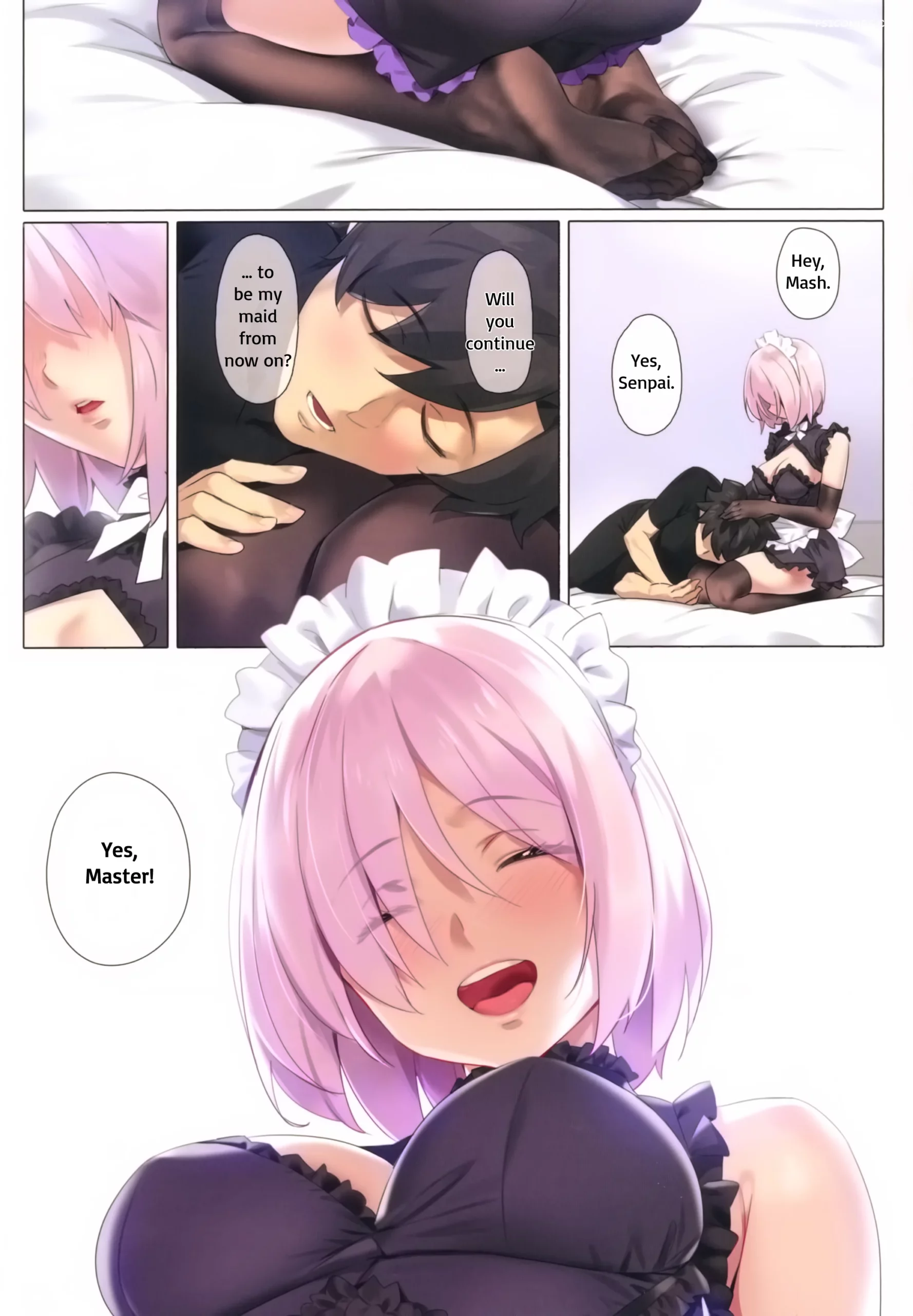 chaldea maid mash fate grand order orangemaru 038 scaled - FSIComics