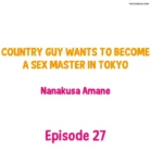 country guy wants to become a sex master in tokyo chapter 27 nanakusa amane 001 - FSIComics