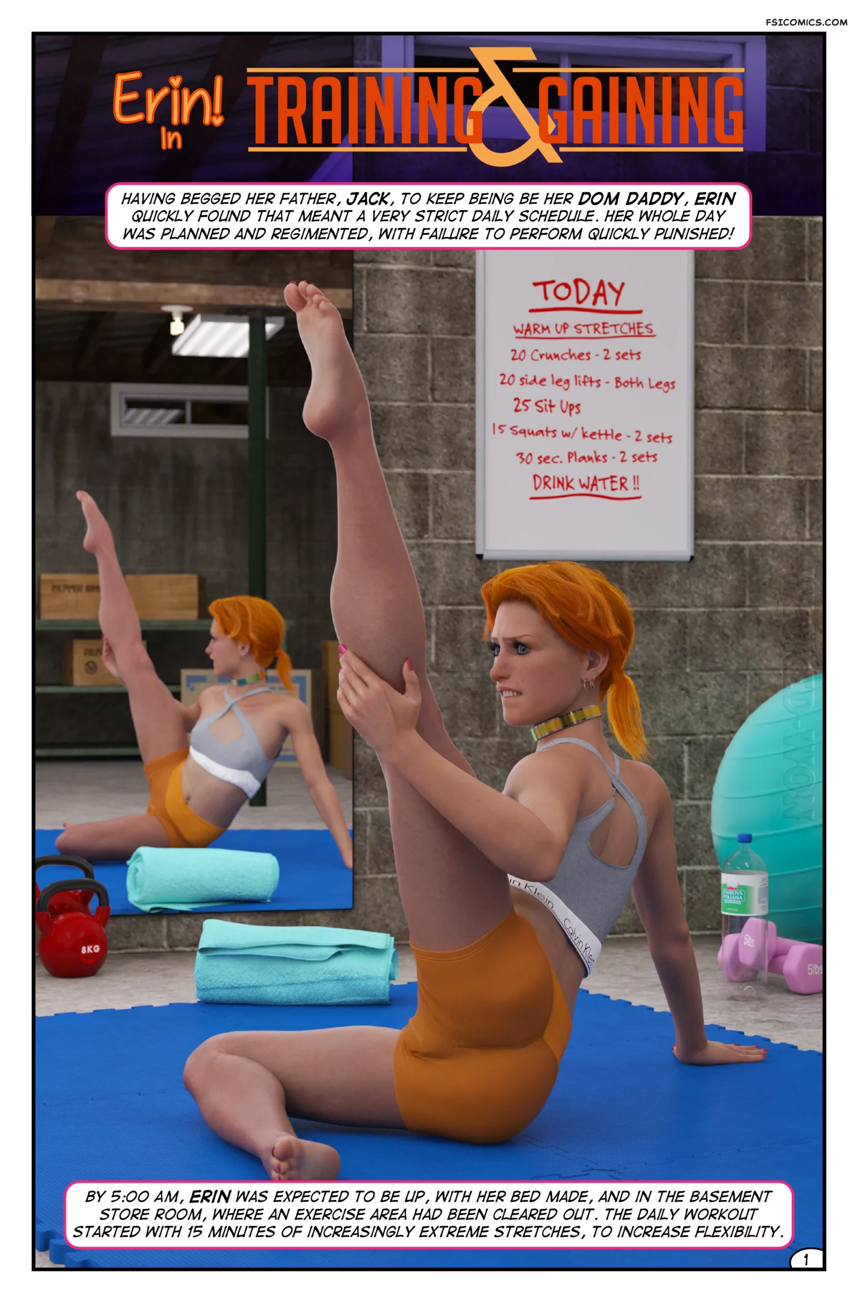 erin training gaining wickedwon 001 scaled - FSIComics