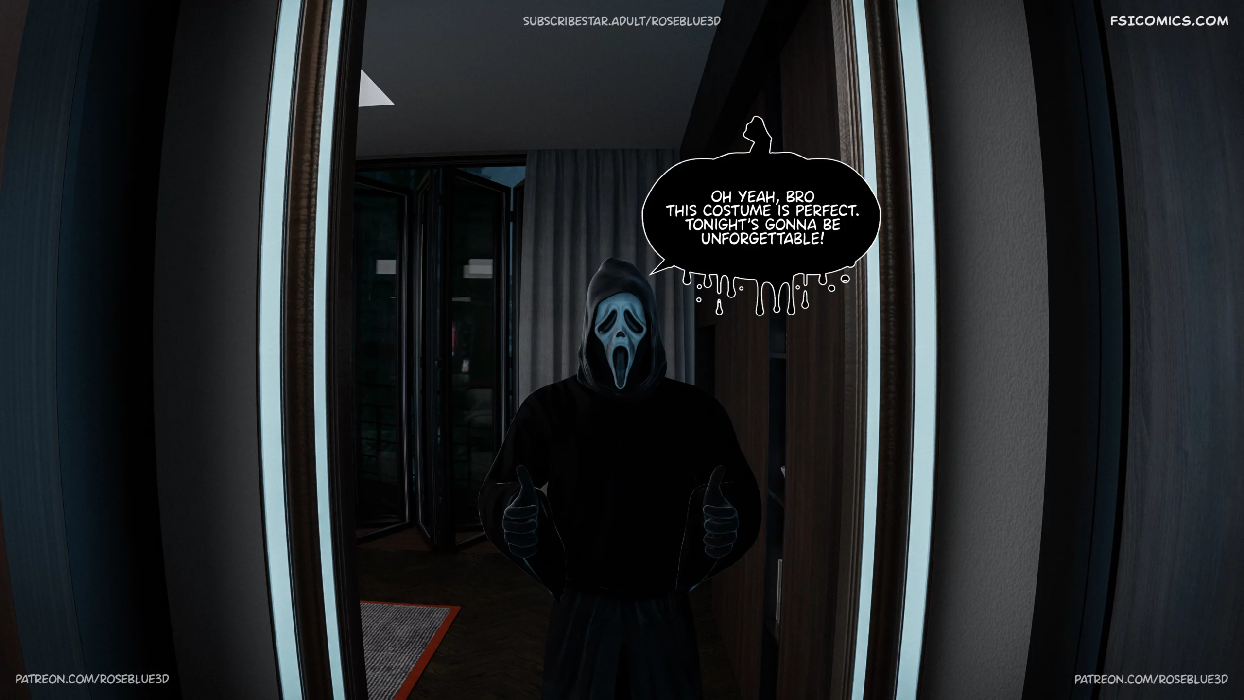 halloween special part 1 rose blue 3d 001 scaled - FSIComics halloween special part 1 rose blue 3d 001 scaled - FSIComics