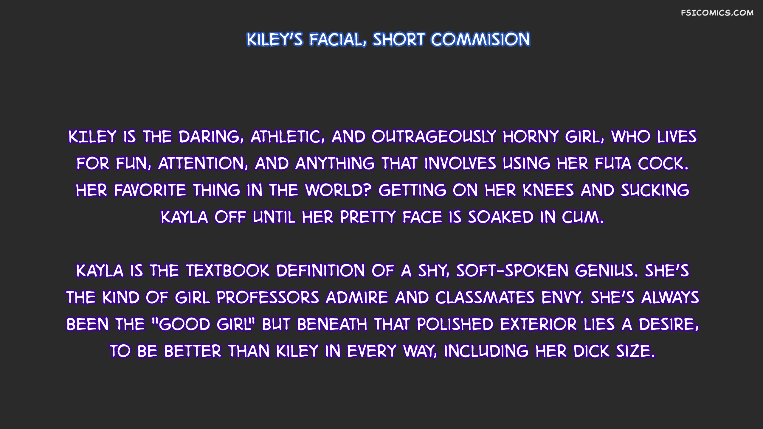 kylies facial 3dzen 000 - FSIComics