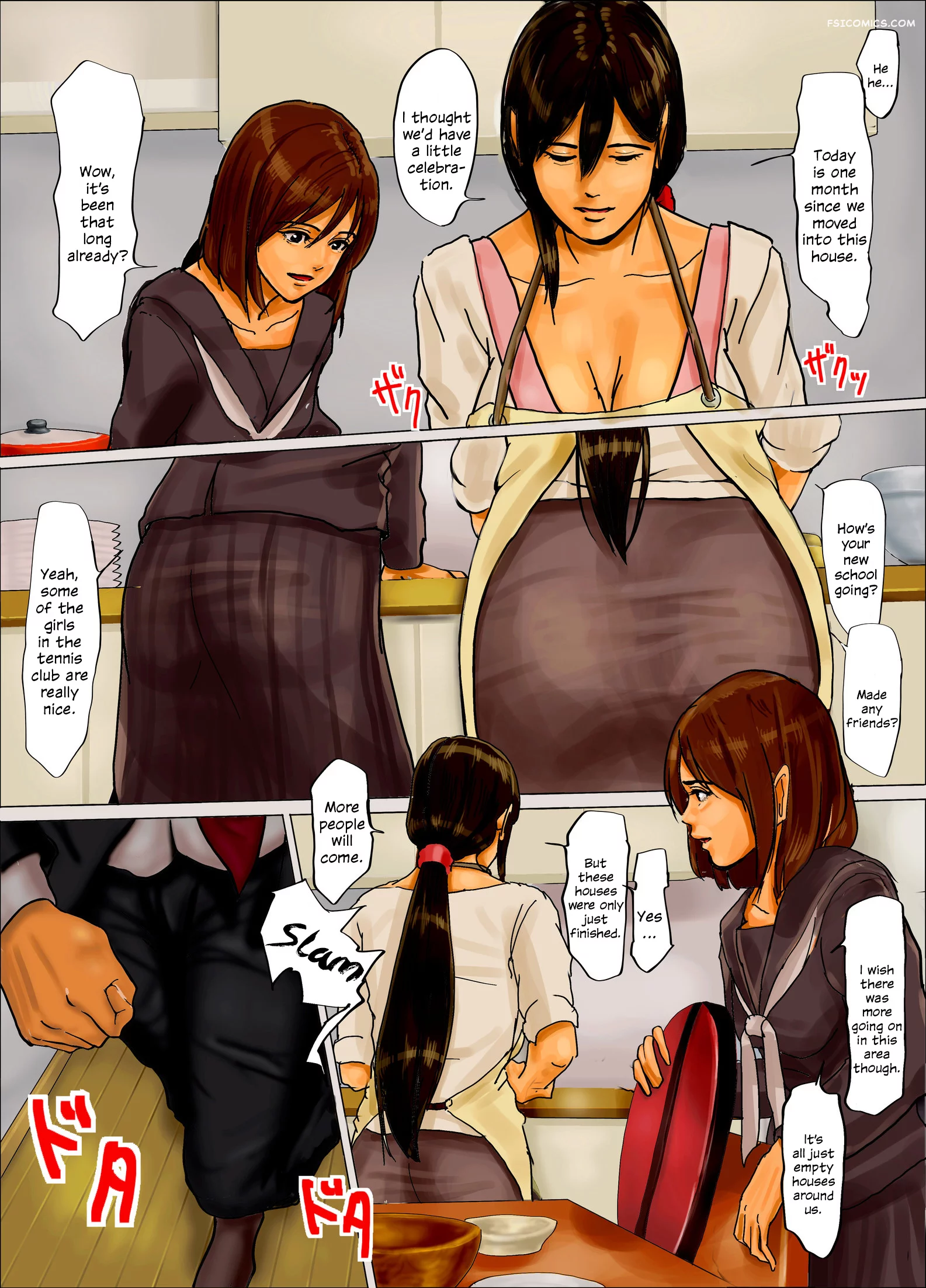 mother and daughters in a cage the beginning of hell yojouhan shobou 004 - FSIComics