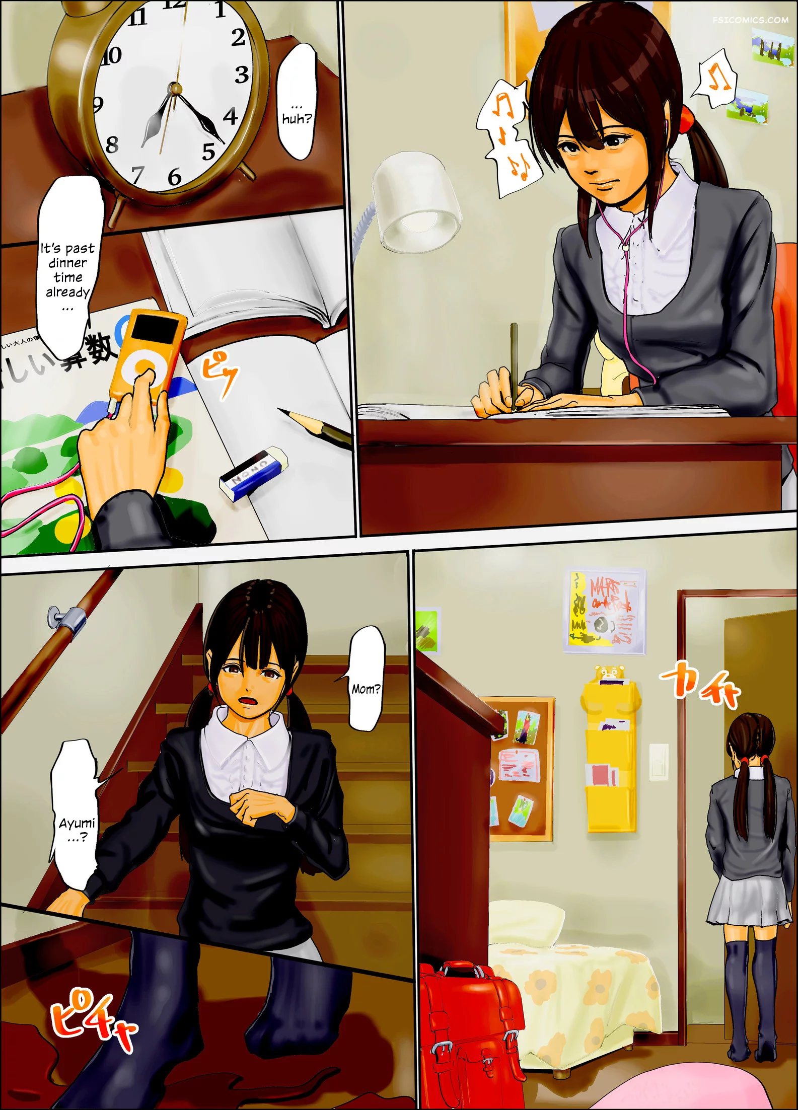 mother and daughters in a cage the beginning of hell yojouhan shobou 045 - FSIComics