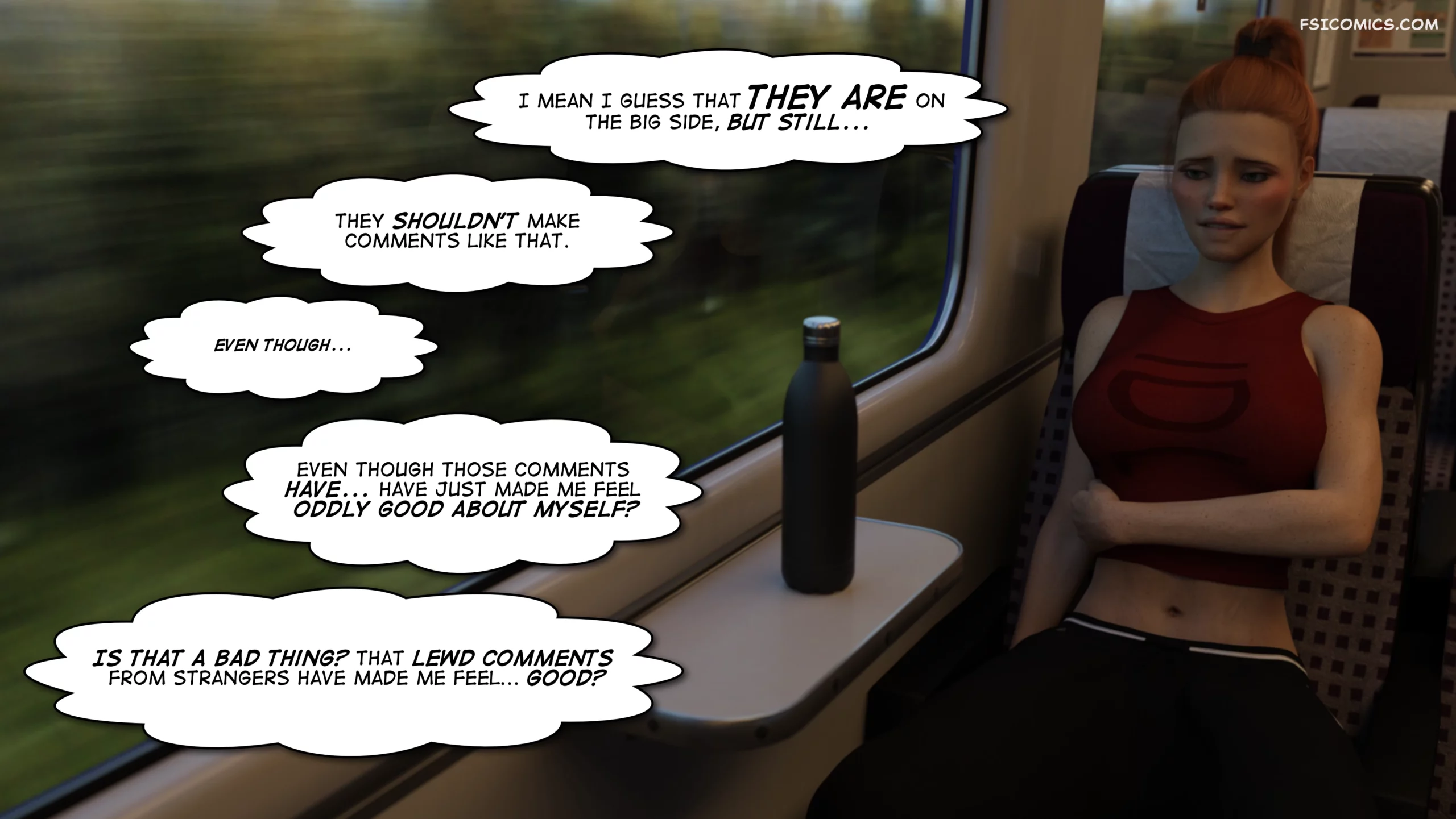 the thrill of attention 3dk x 007 scaled - FSIComics