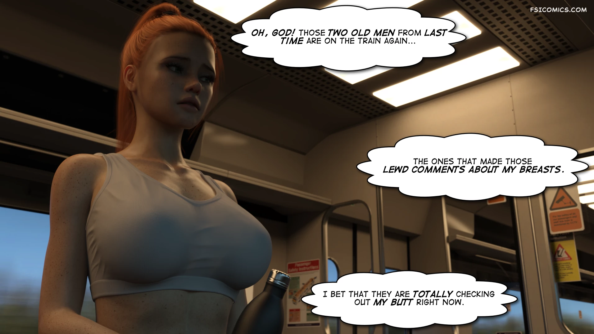 the thrill of attention 3dk x 009 - FSIComics