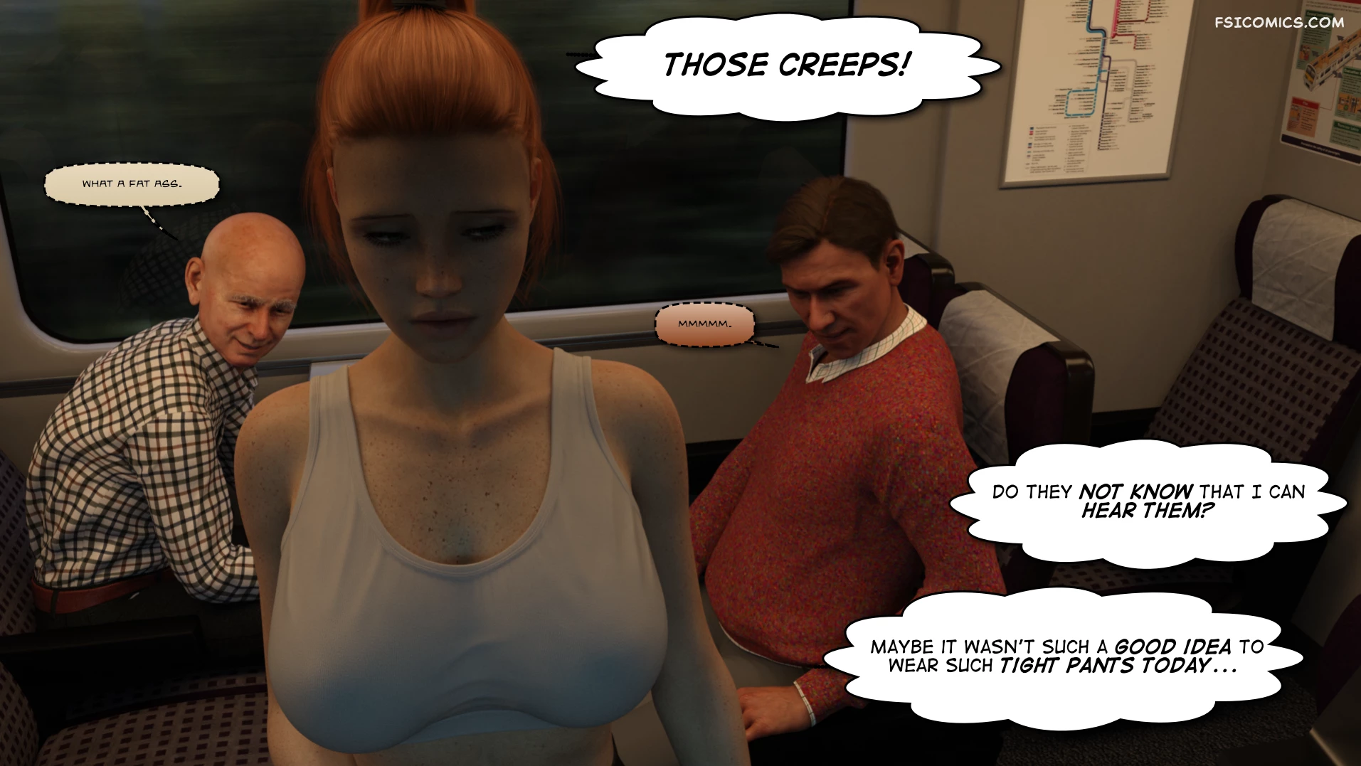 the thrill of attention 3dk x 010 - FSIComics