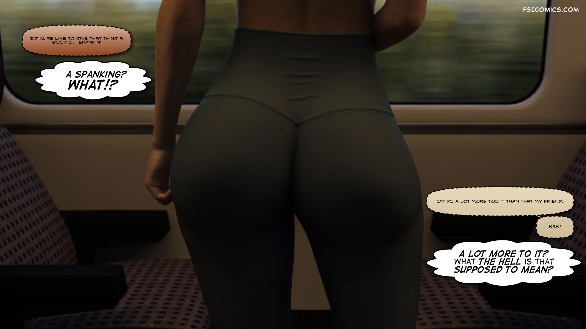 the thrill of attention 3dk x 011 - FSIComics