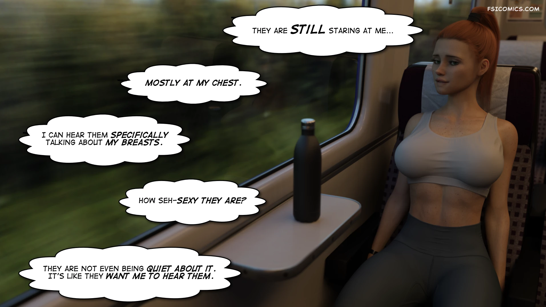 the thrill of attention 3dk x 013 - FSIComics