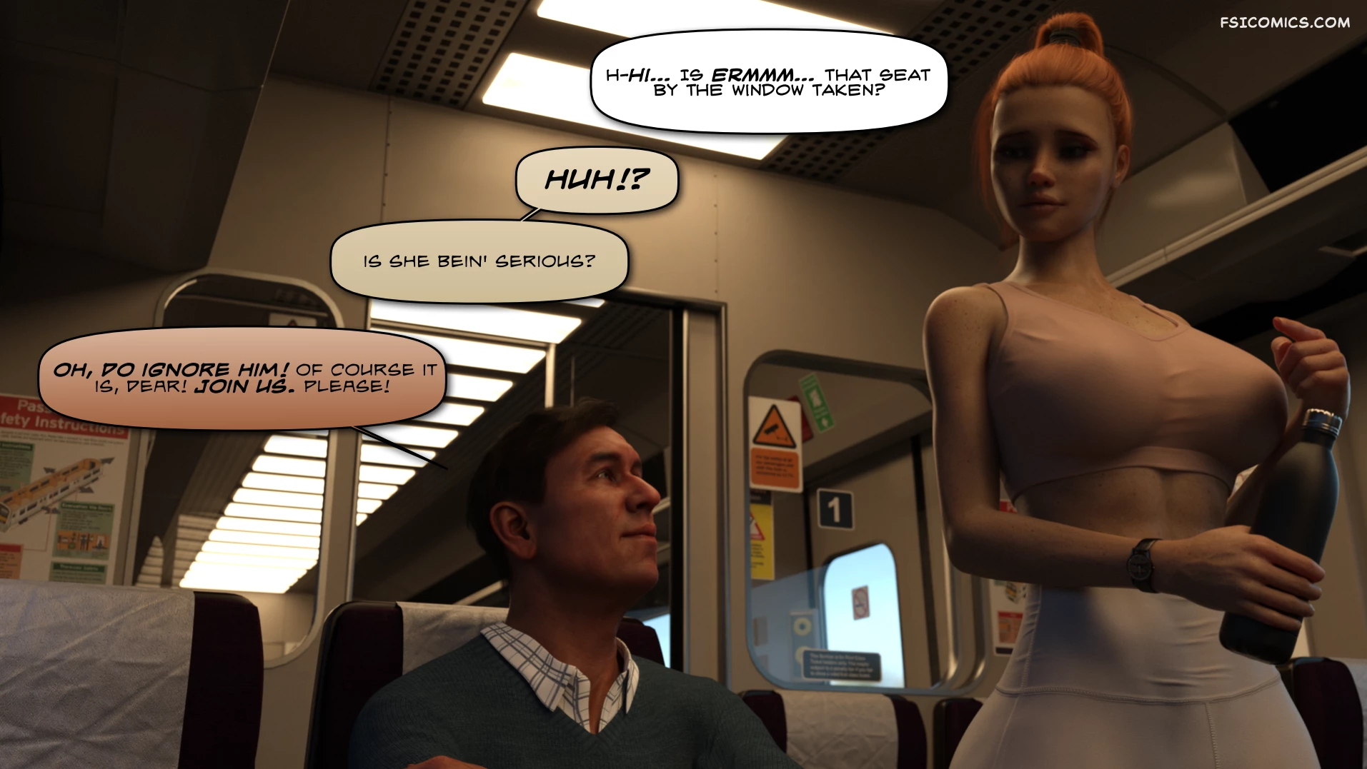 the thrill of attention 3dk x 021 - FSIComics